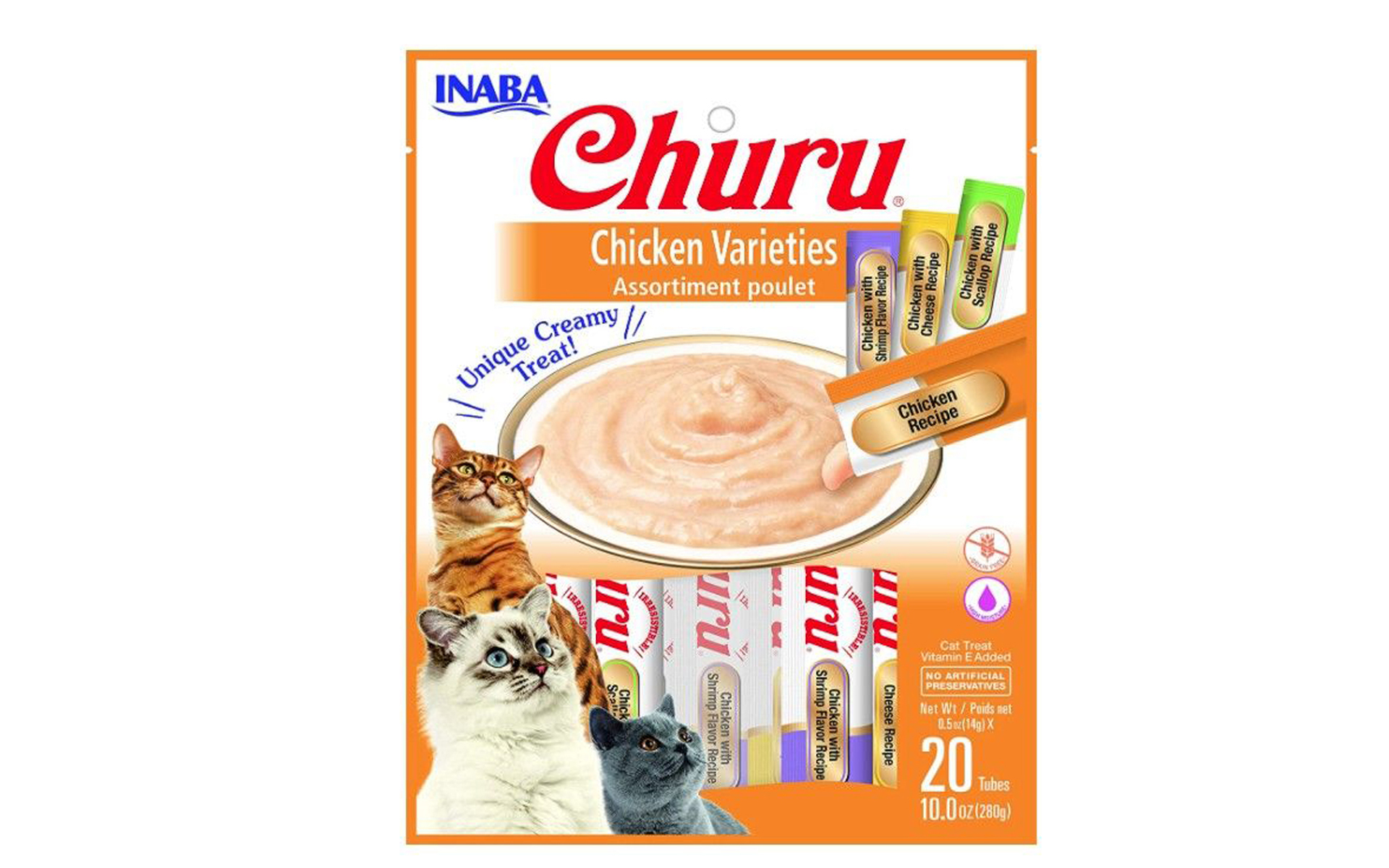 Churu Chicken Varieties Creamy Cat Treat