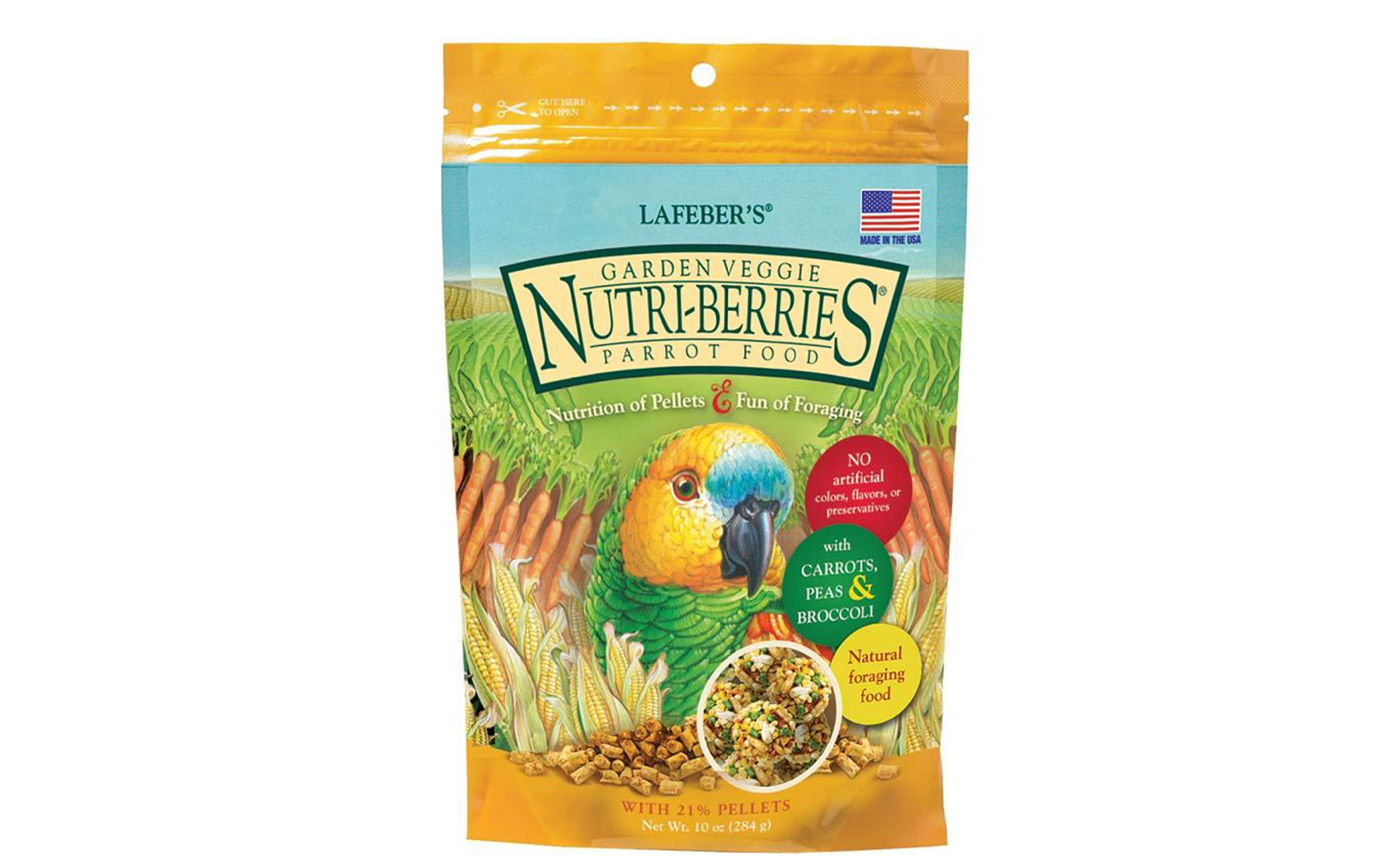 Garden Veggie Nutri-Berries Parrot Food, 3 lbs