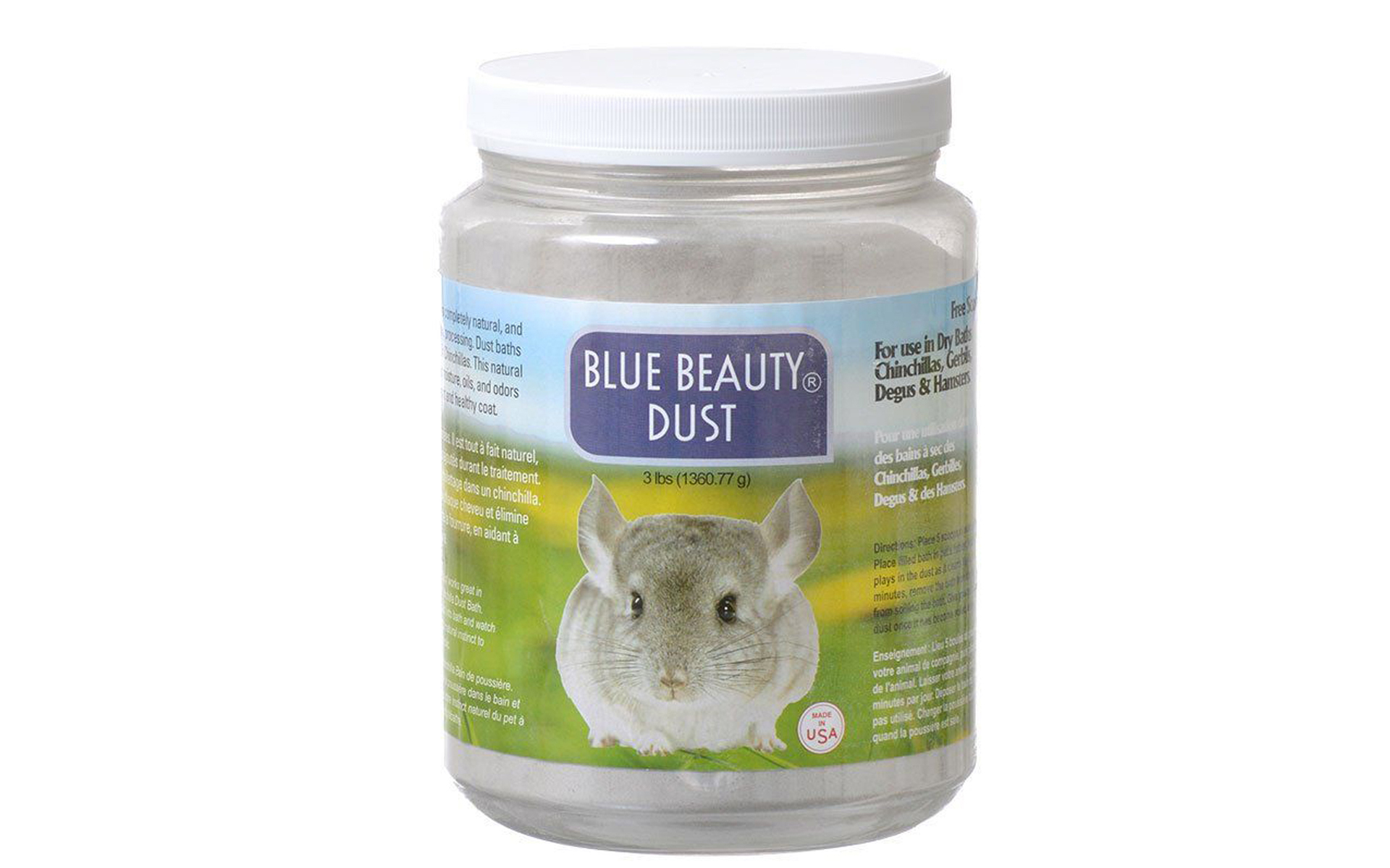Blue Cloud Dust for Chinchillas, 3 lbs
