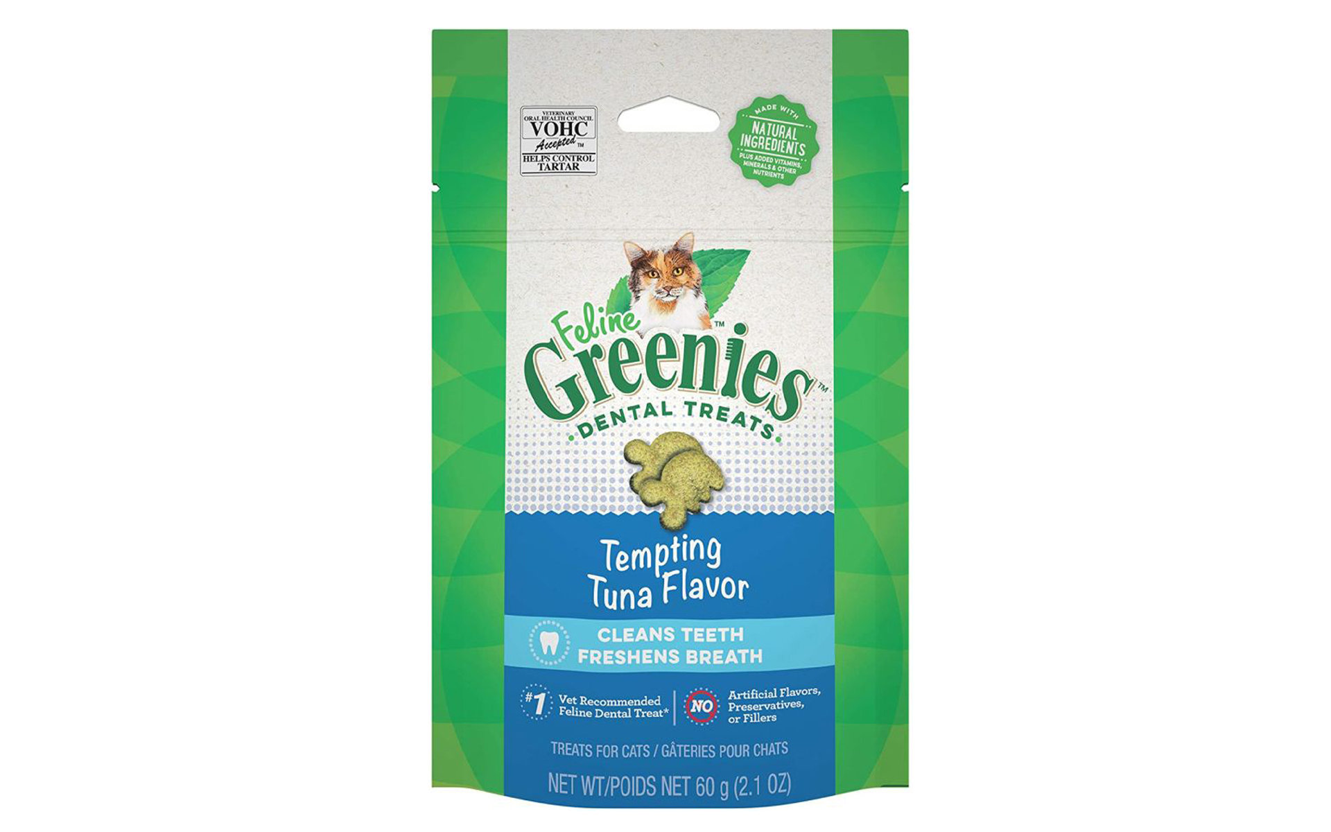 Feline Dental Treats Tempting Tuna Flavor, 9.75 oz