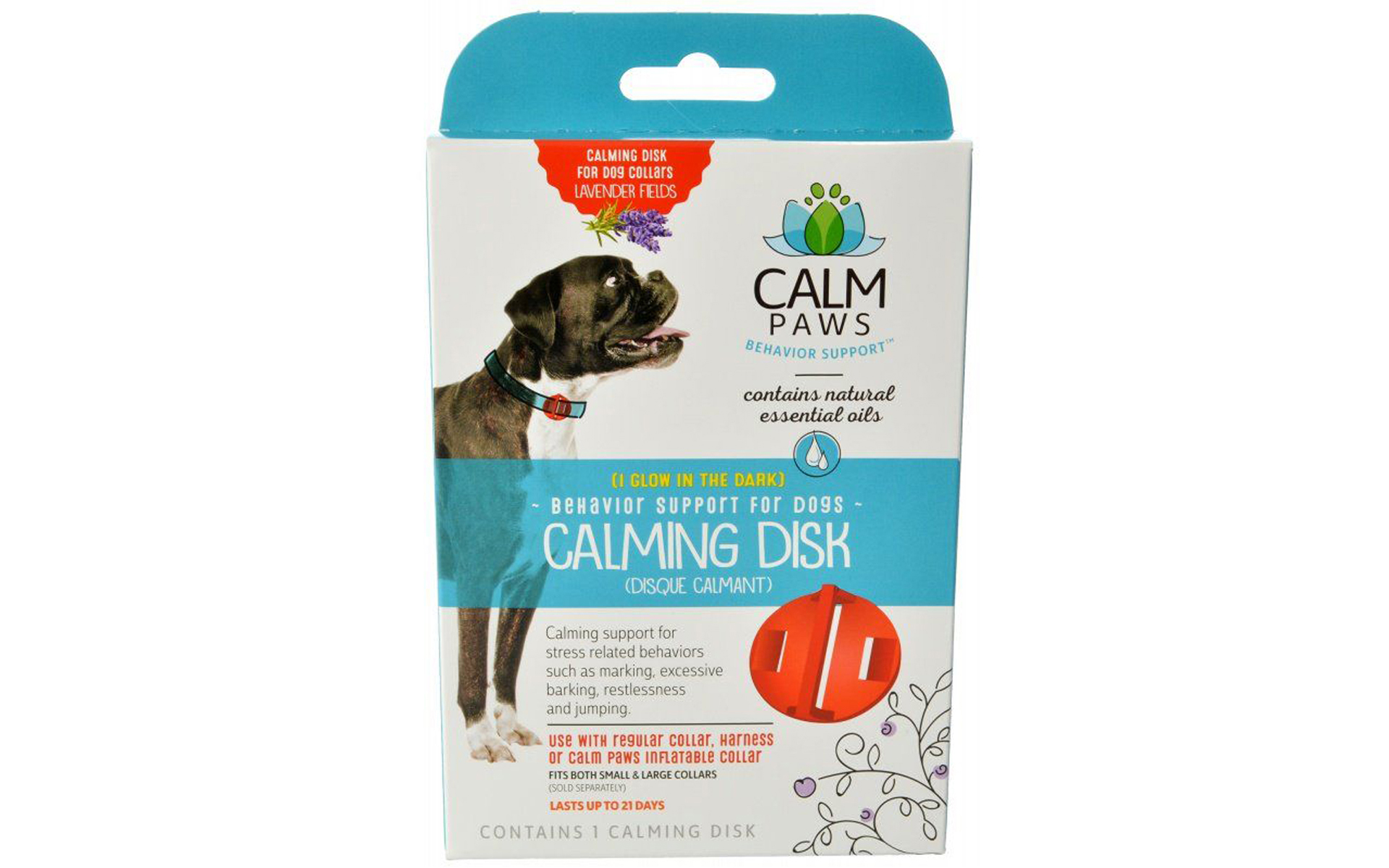 Calming Disk for Dog Collars, 1 Count