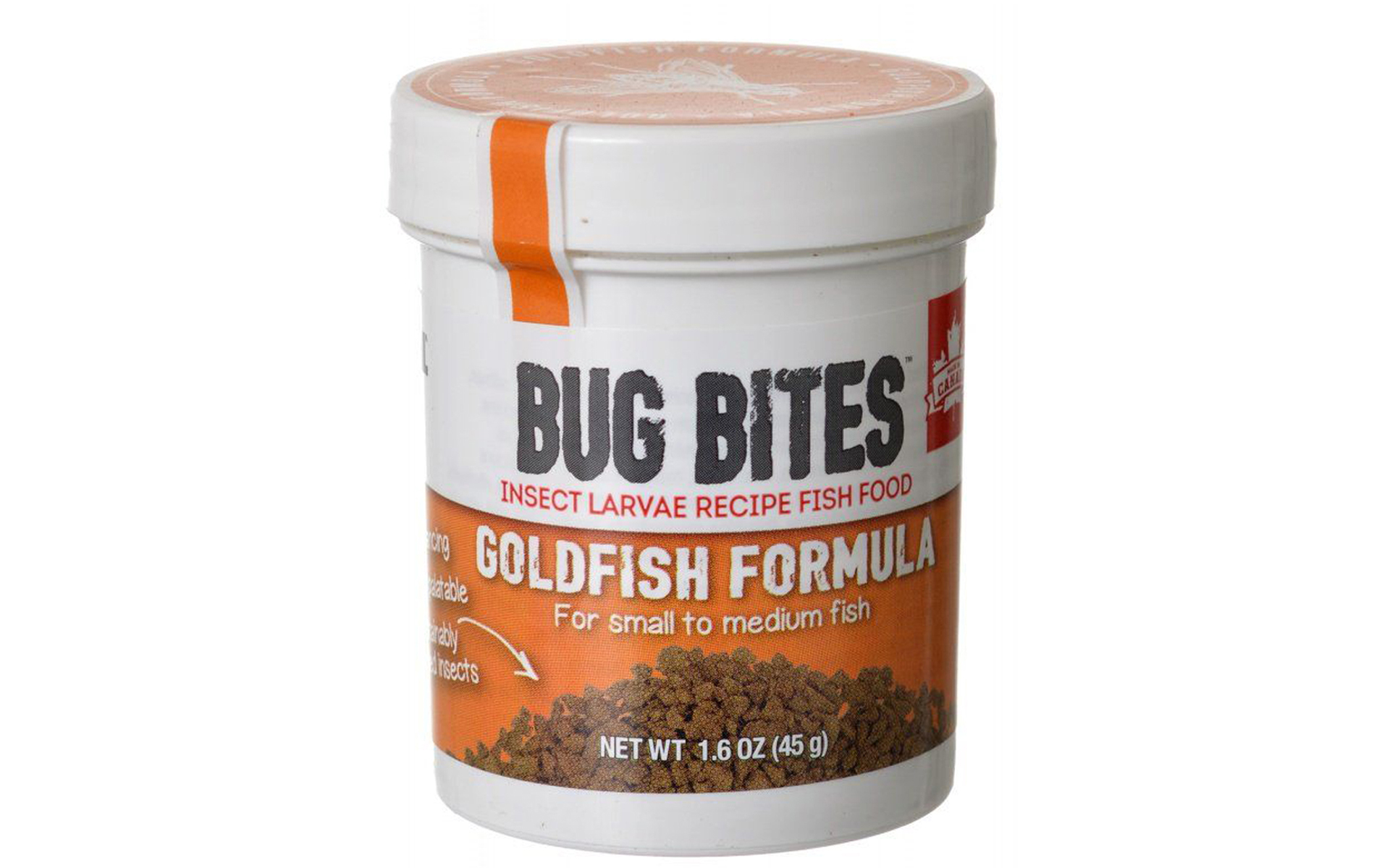 Bug Bites Goldfish Formula Granules for Small-Medium Fish