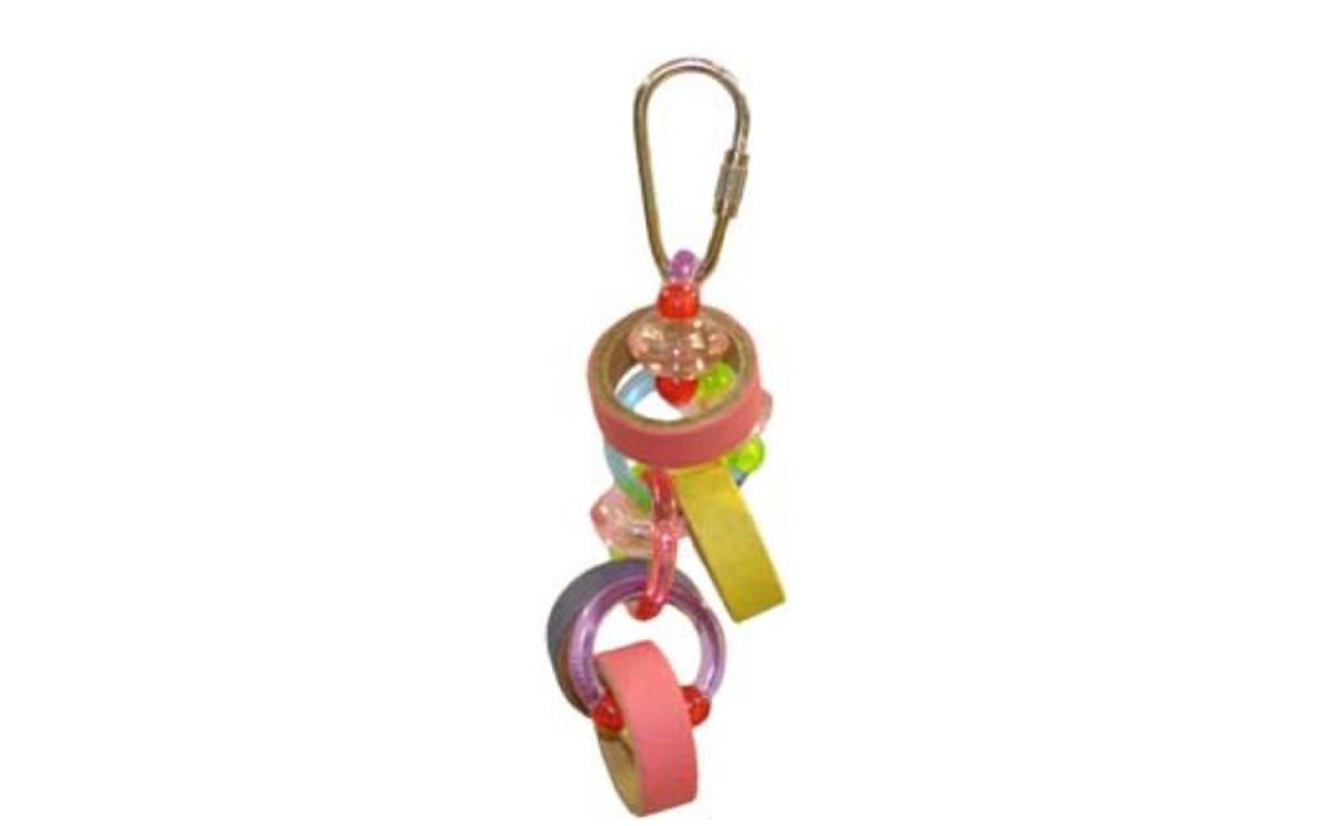 Happy Beaks Keet Rings Bird Toy