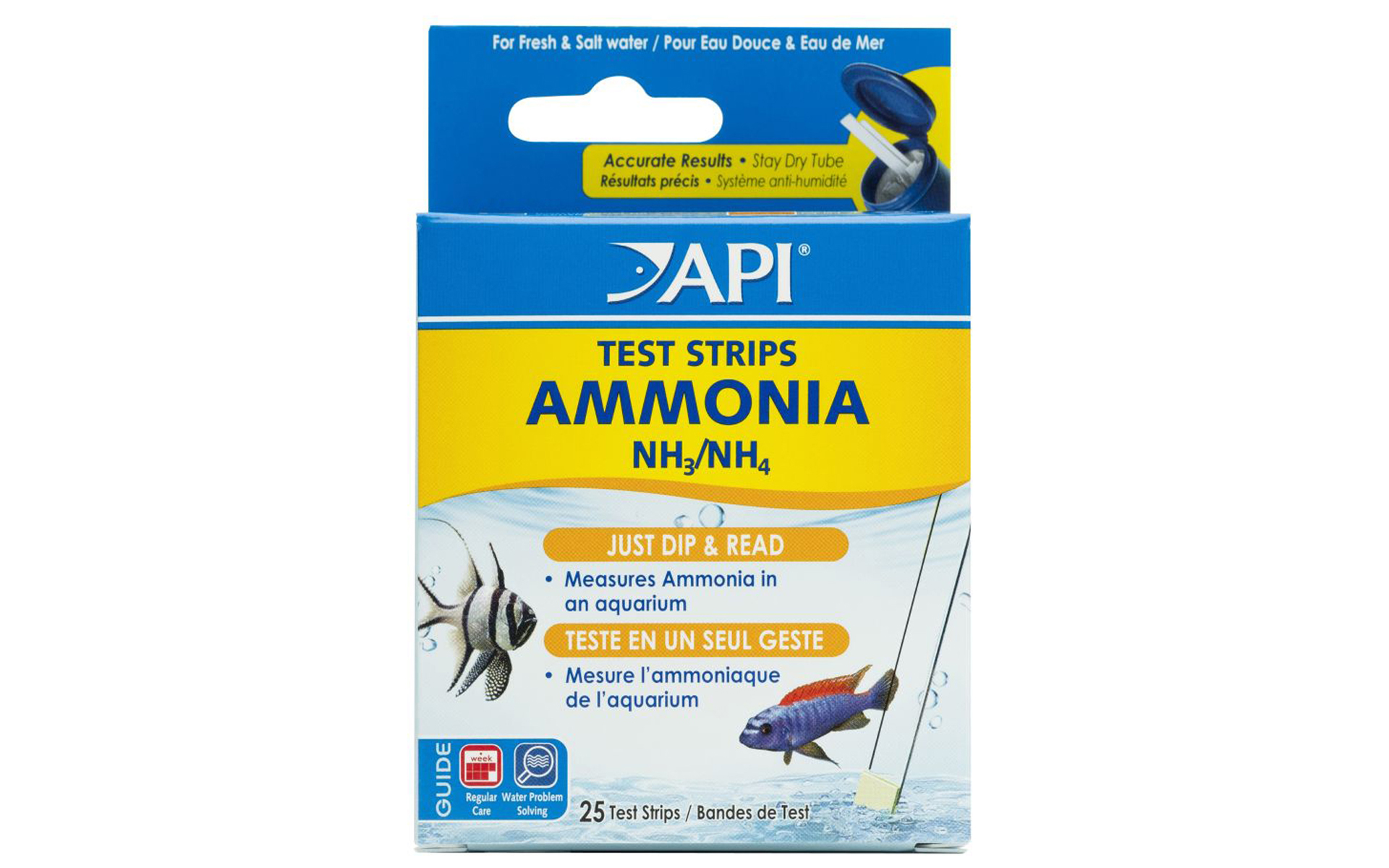 Ammonia Test Strips, 25 Strips