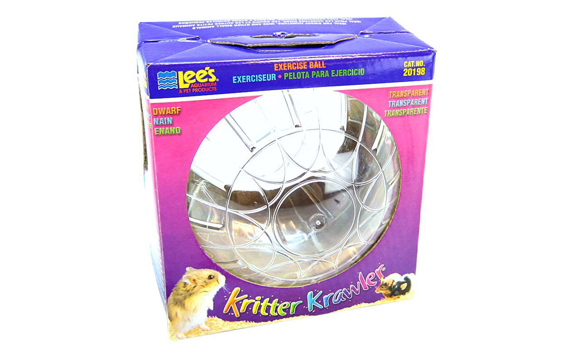 Kritter Krawler - Clear, Mini - 3" Diameter