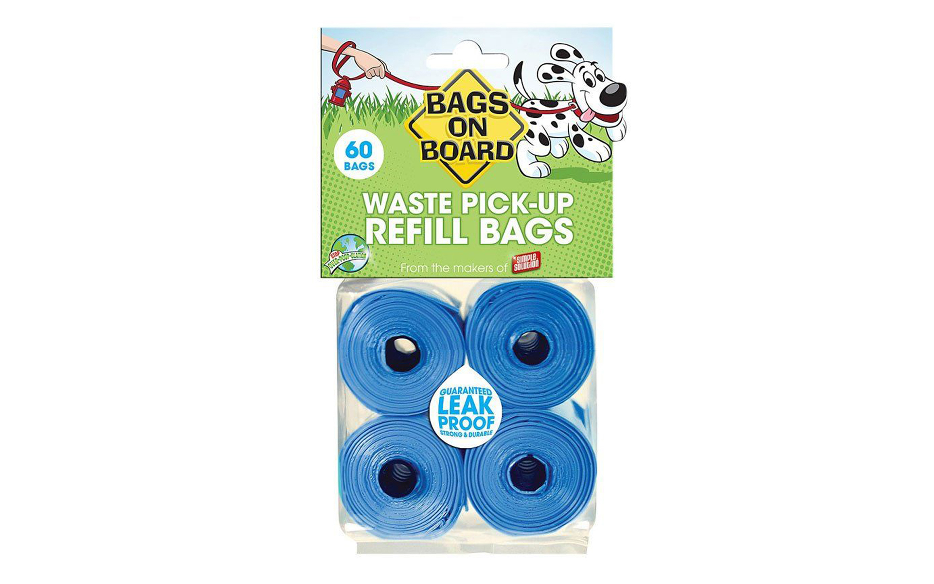 Waste Pick Up Refill Bags - Blue, 315 Bags