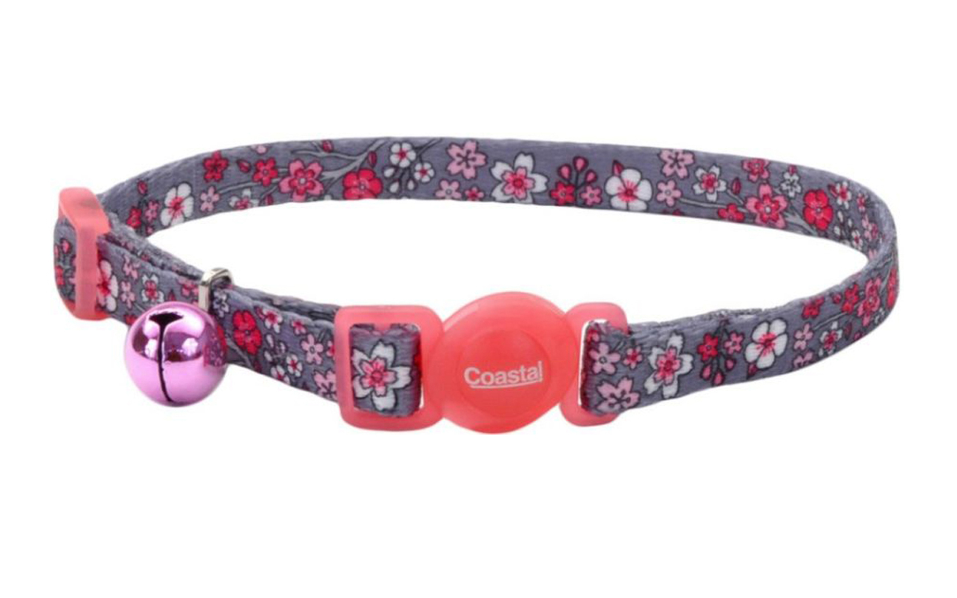 Safe Cat Breakaway Collar Pink Cherry, 12"L x 3/8"W