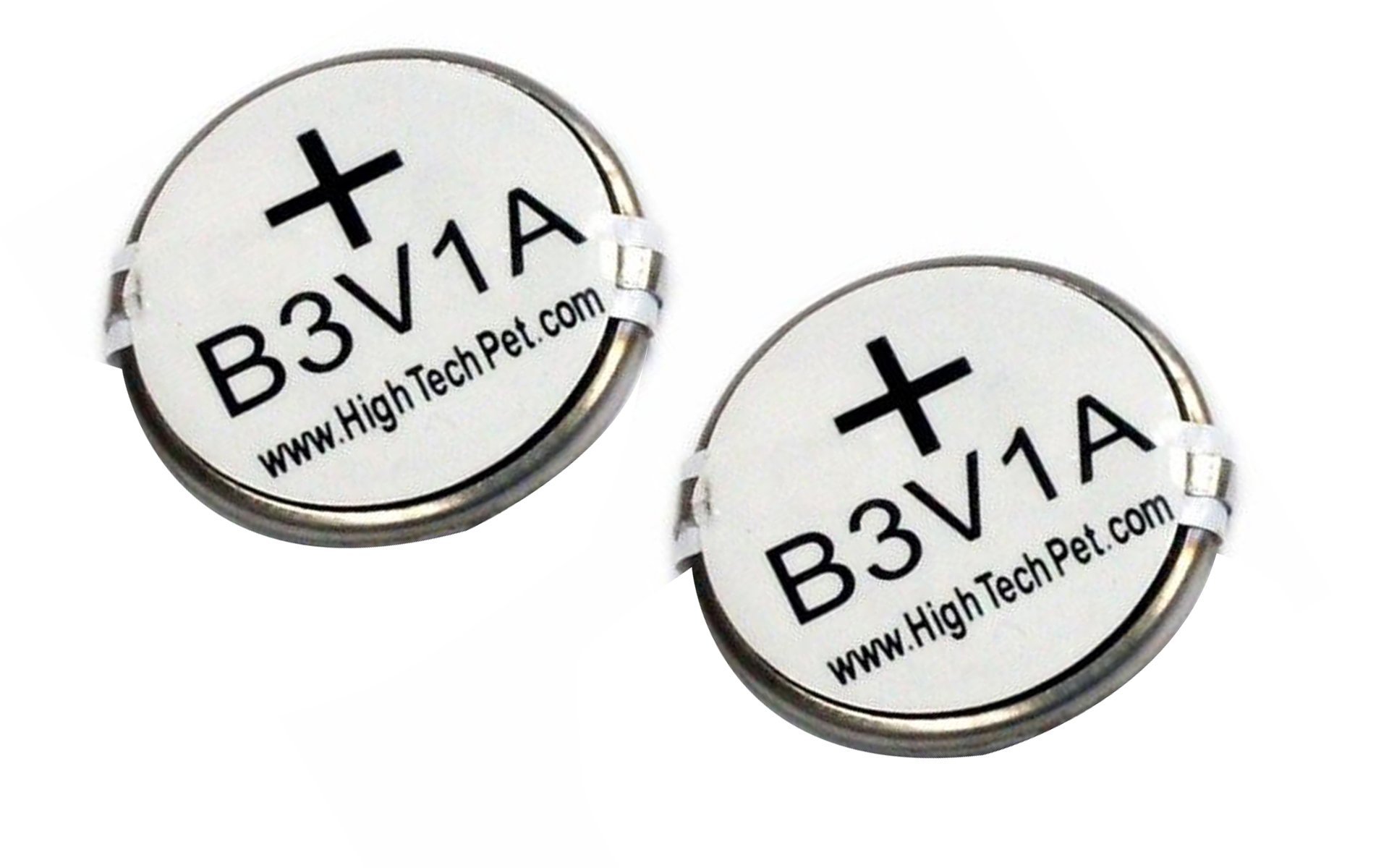 Replacement B-3V1A Battery 2-Pack for HTP Collars, 2 count