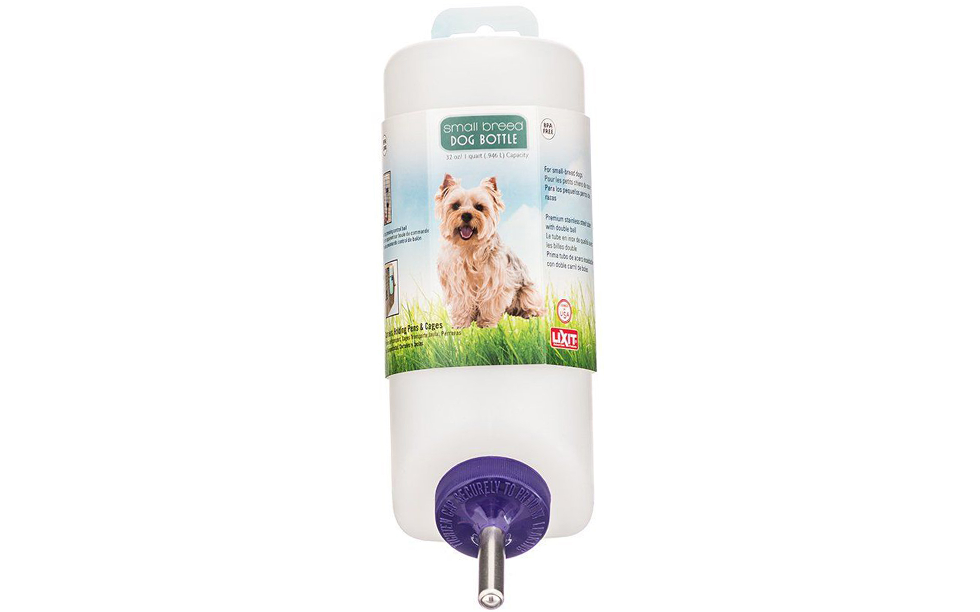Small Dog Water Bottle, 32 oz