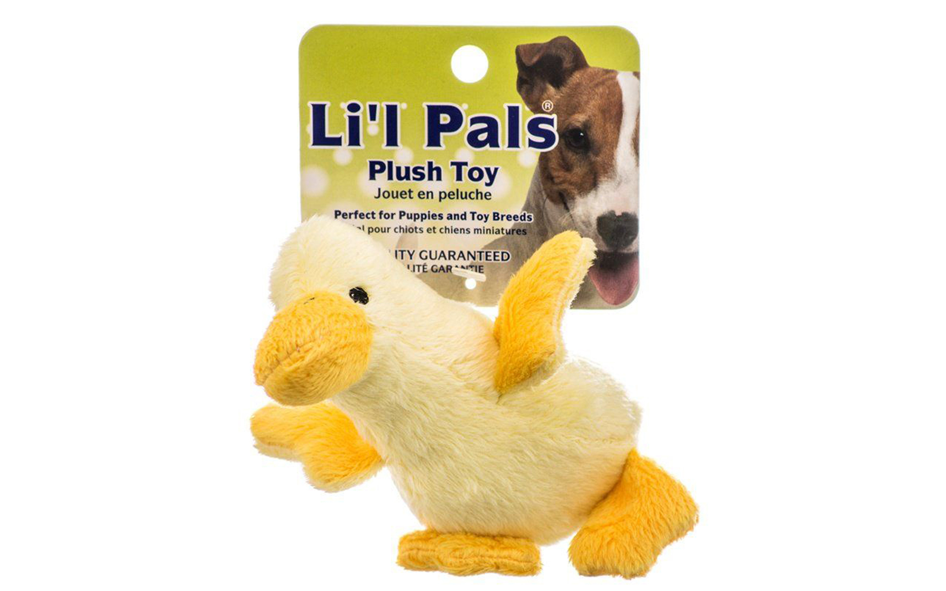 Ultra Soft Plush Dog Toy - Duck, 5" Long