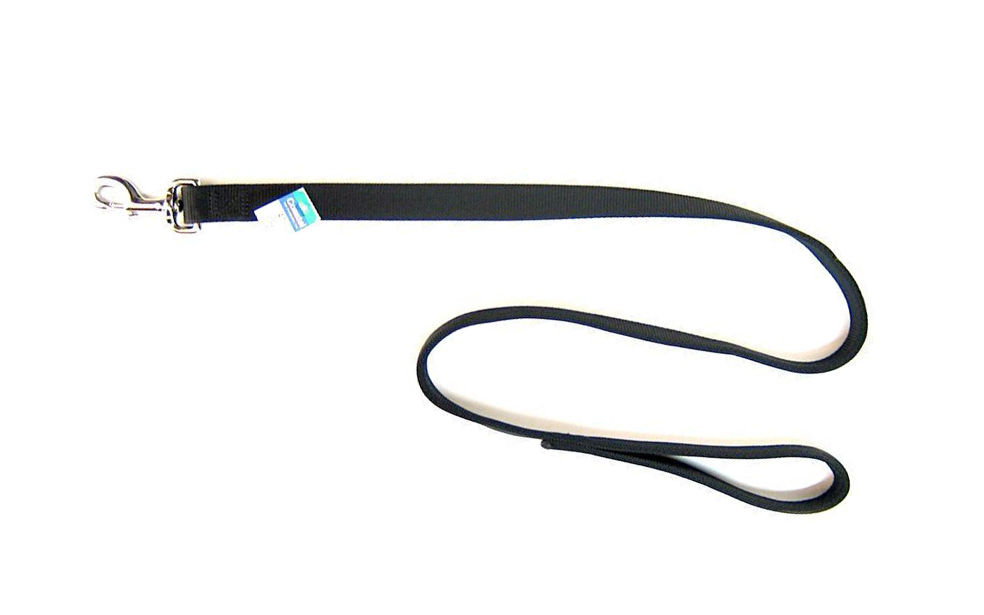 Double Nylon Lead - Black