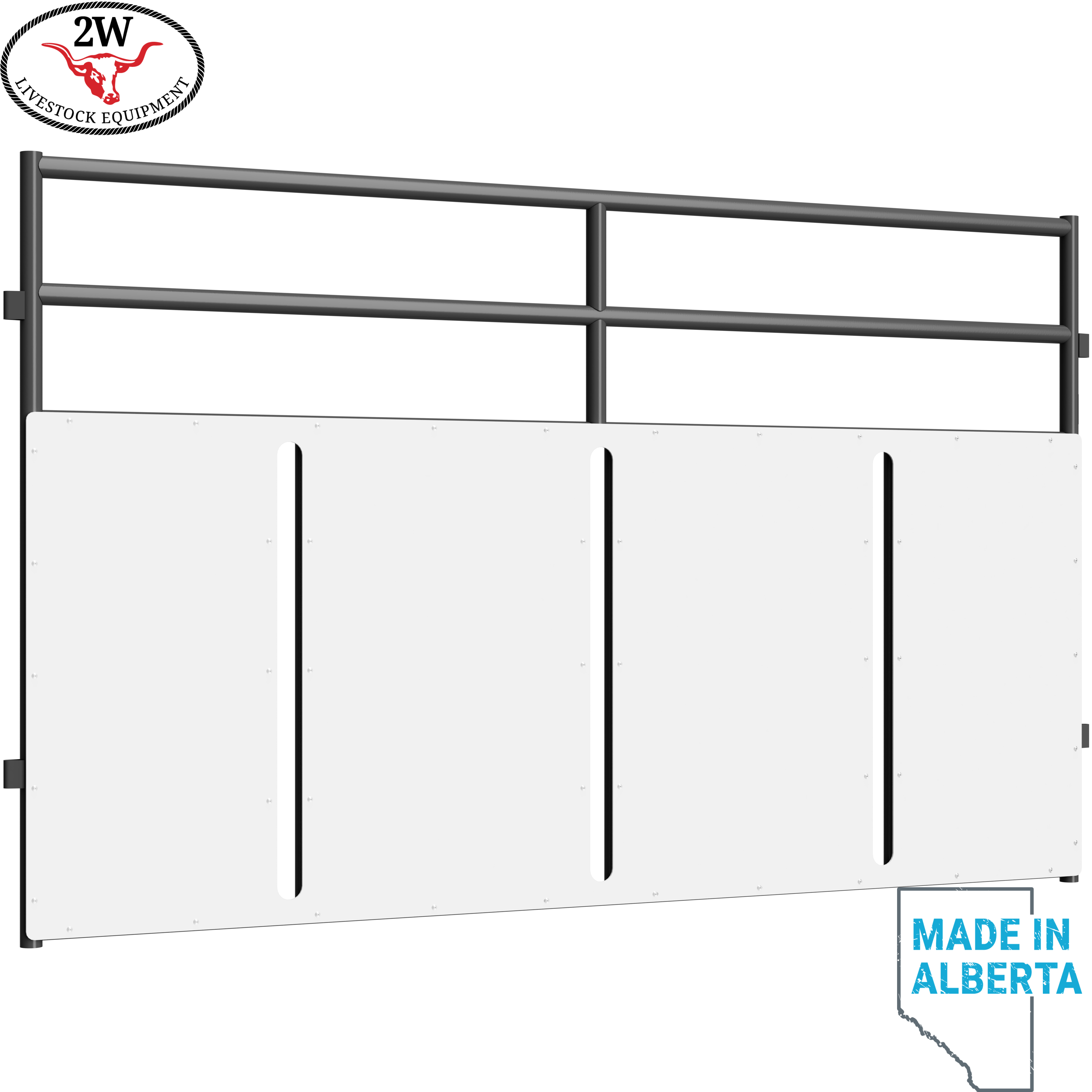 Corral Series Rough Stock Panel - Dark Grey