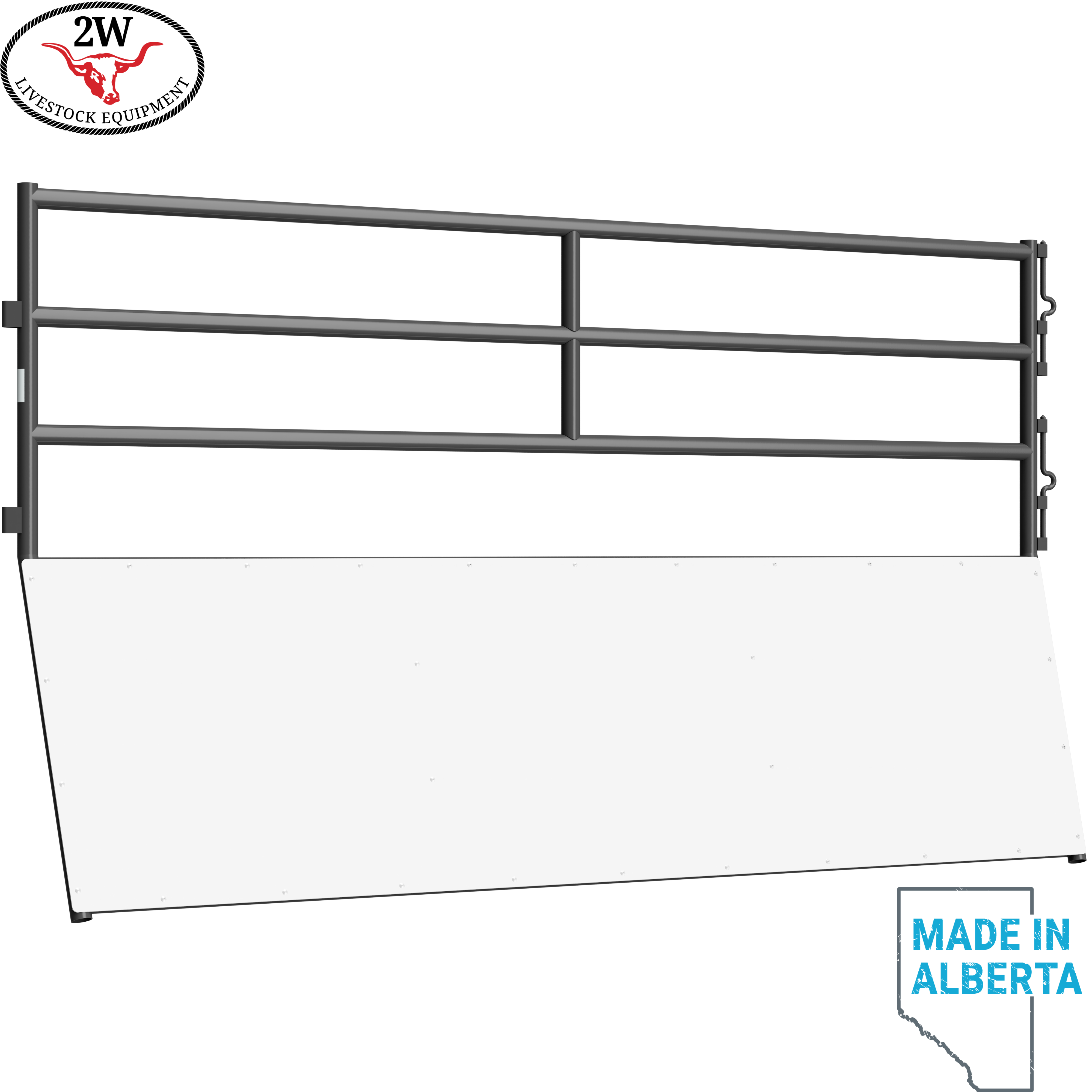 Arena Series Round Pen Panels - Dark Grey