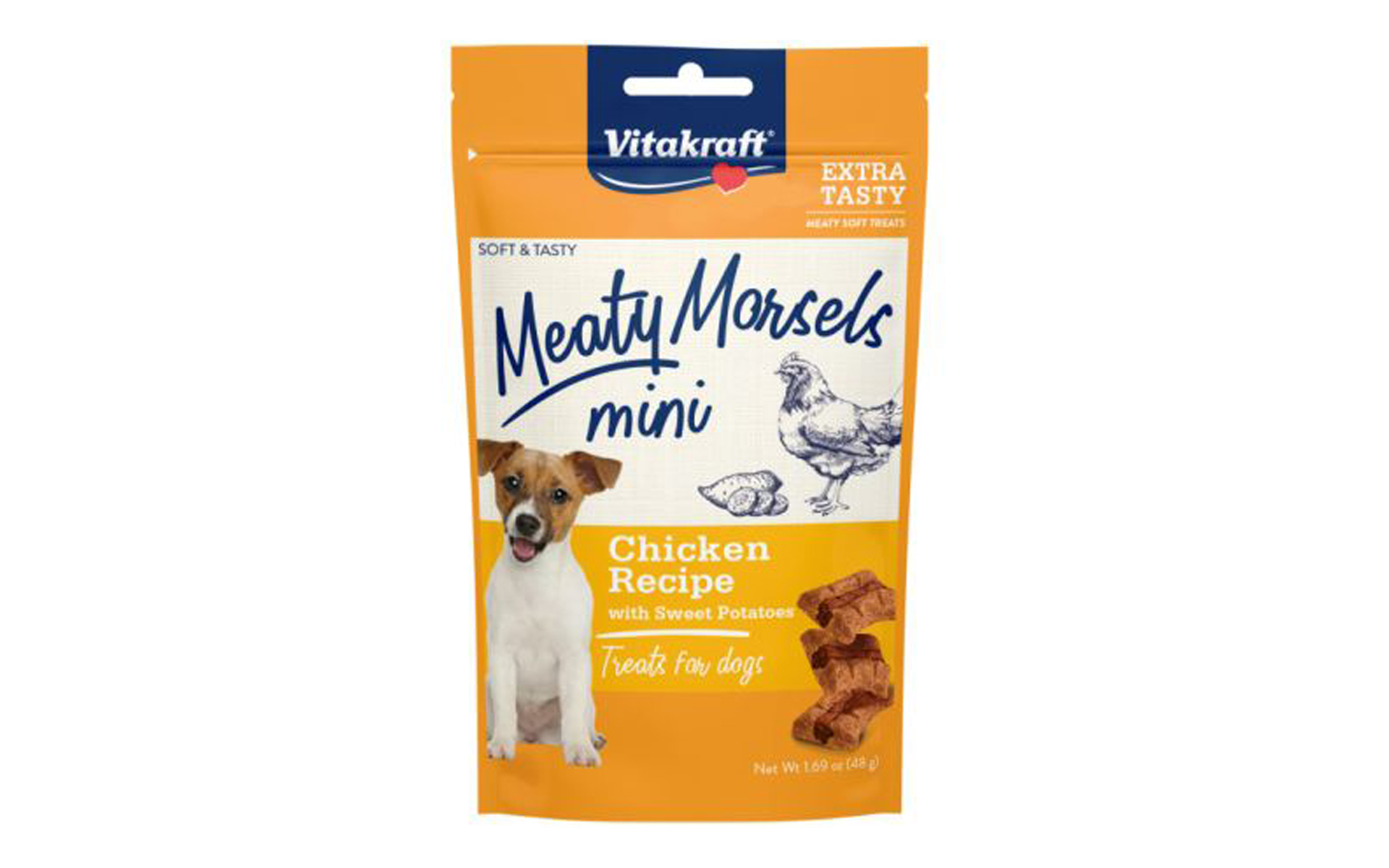 Meaty Morsel Mini Chicken Recipe with Sweet Potato Dog Treat