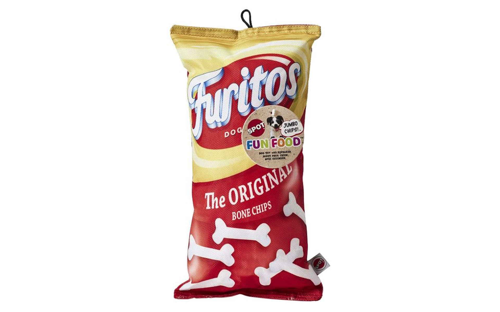 Spot Fun Food Furitos Chips Plush Dog Toy