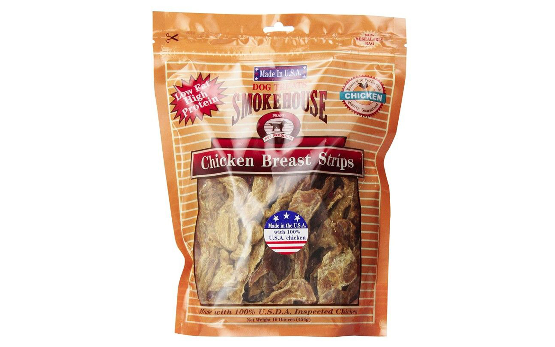 Smokehouse Chicken Breast Strips Natural Dog Treat