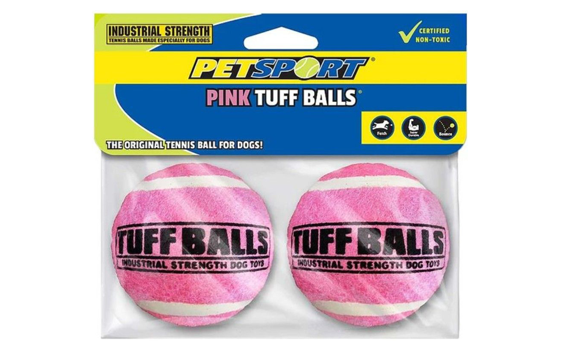 Tuff Ball Dog Toy - Pink