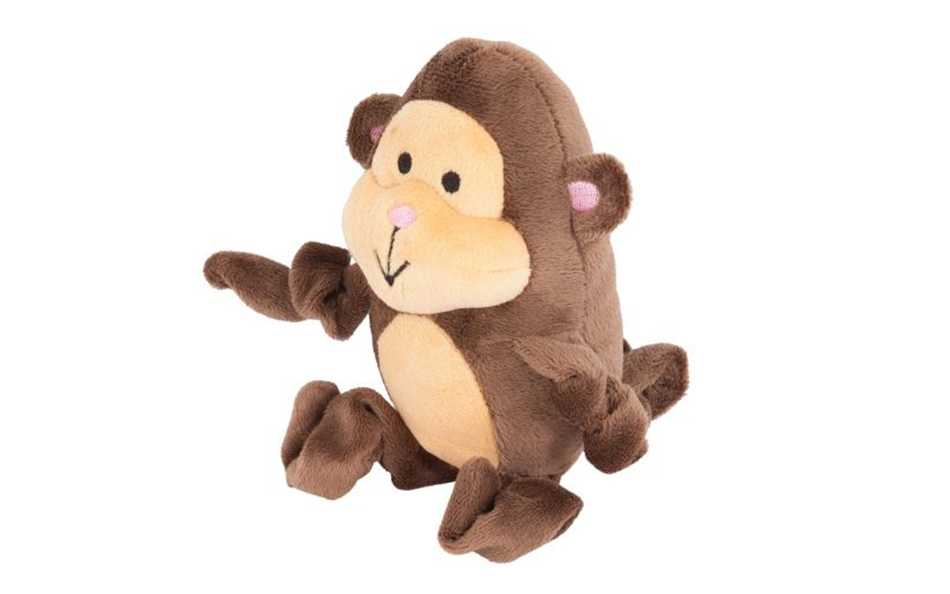 Zoobilee Stretchies Monkey Dog Toy