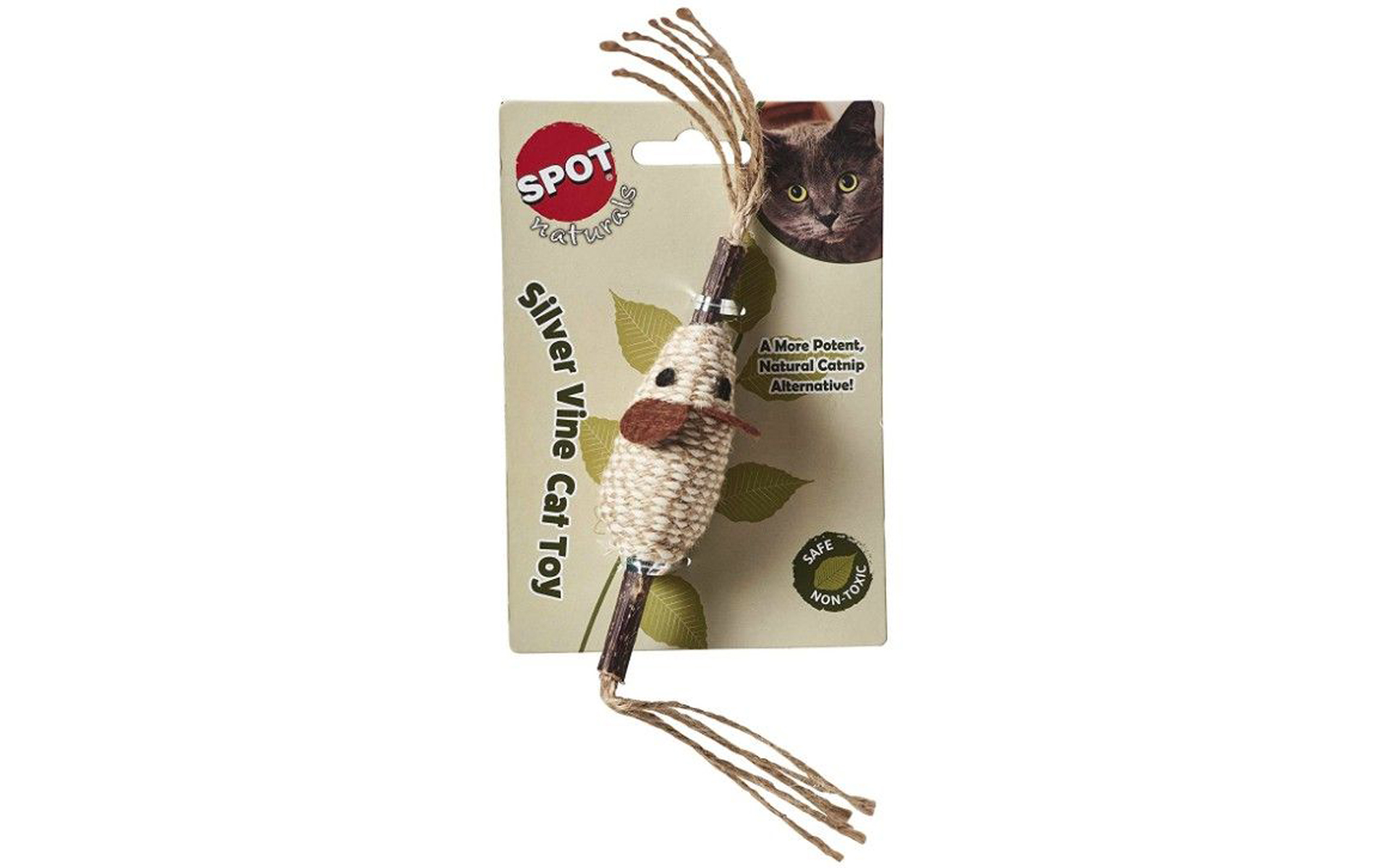 Spot Silver Vine Cord and Stick Cat Toy Assorted Styles