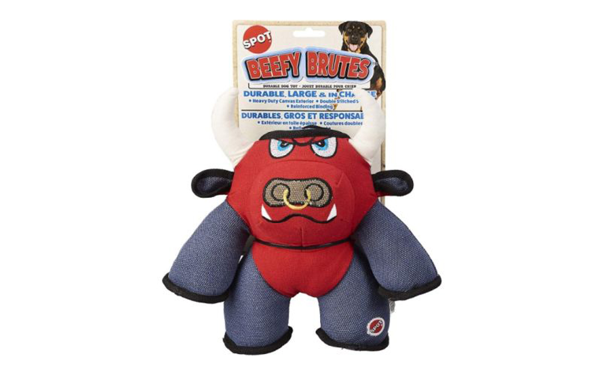 Beefy Brutes Durable Dog Toy - Assorted Characters