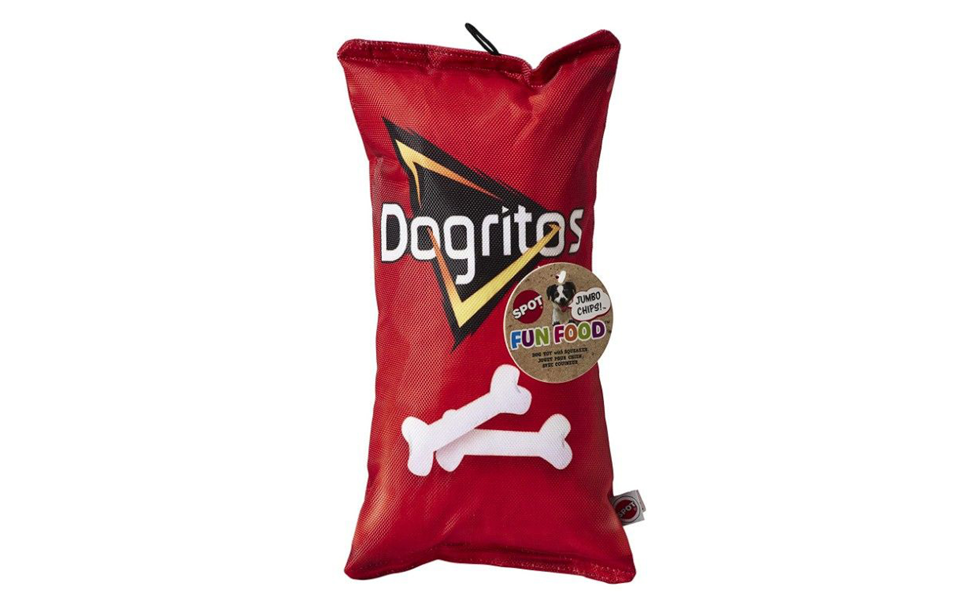 Spot Fun Food Dogritos Chips Plush Dog Toy