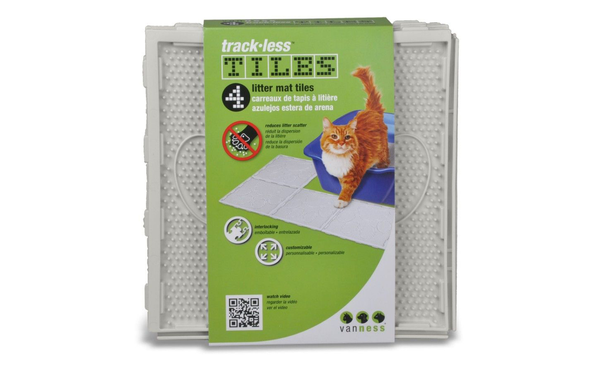 Van Ness Track-Less Litter Mat Tiles