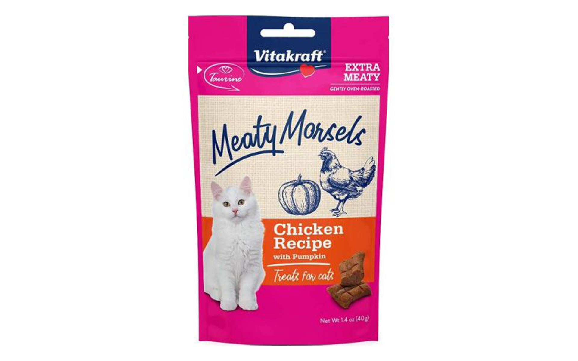 Meaty Morsels Chicken & Pumkin Cat Treat