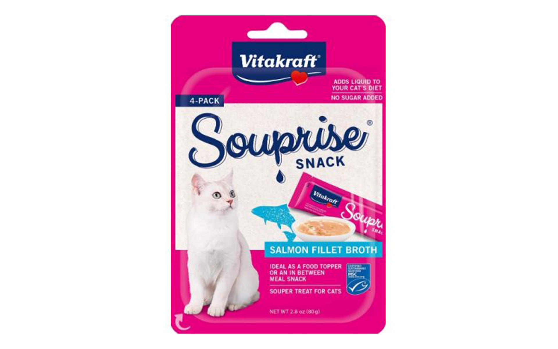 Salmon Souprise Lickable Cat Snack
