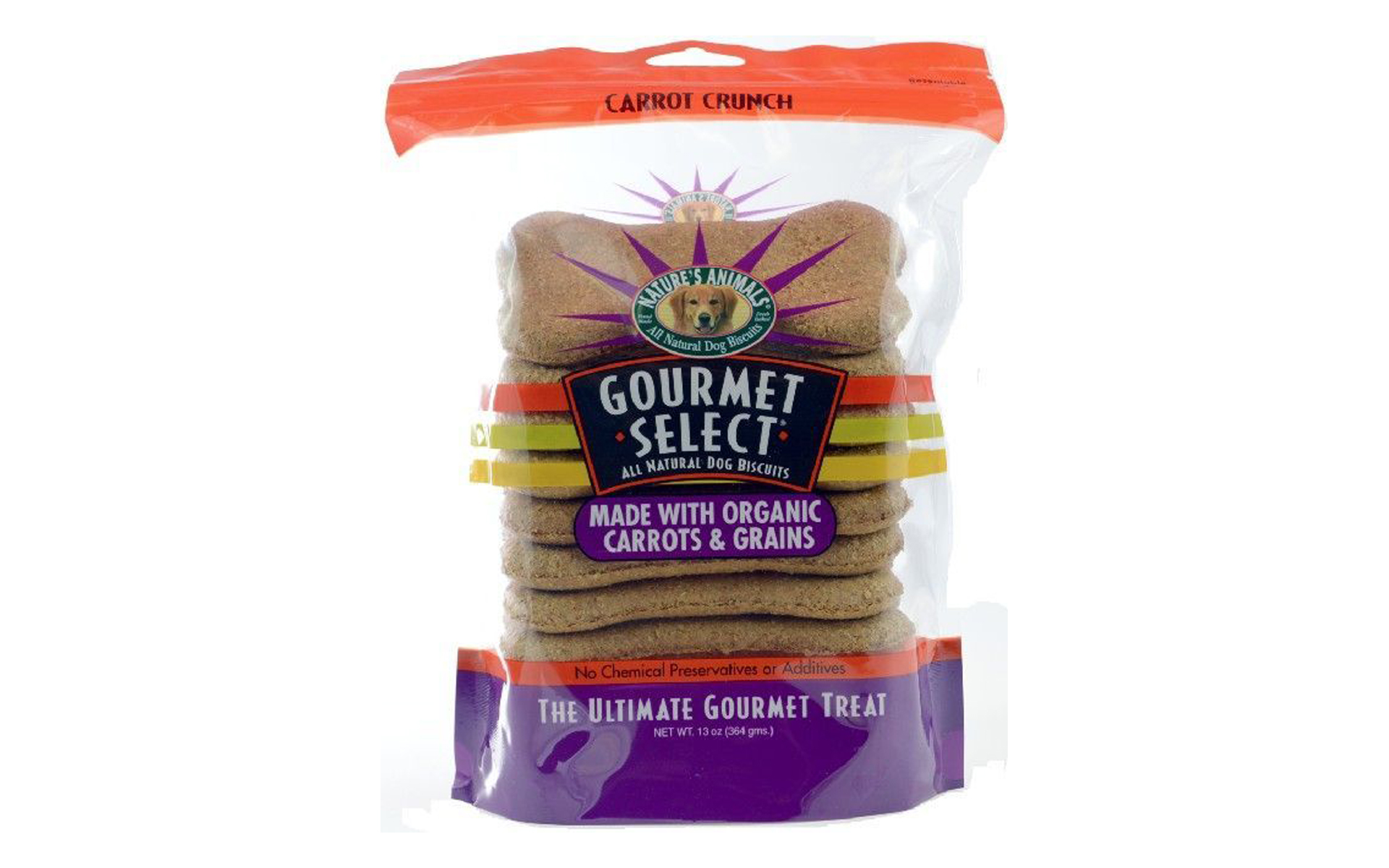 Gourmet Select Carrot Crunch Organic Dog Bones