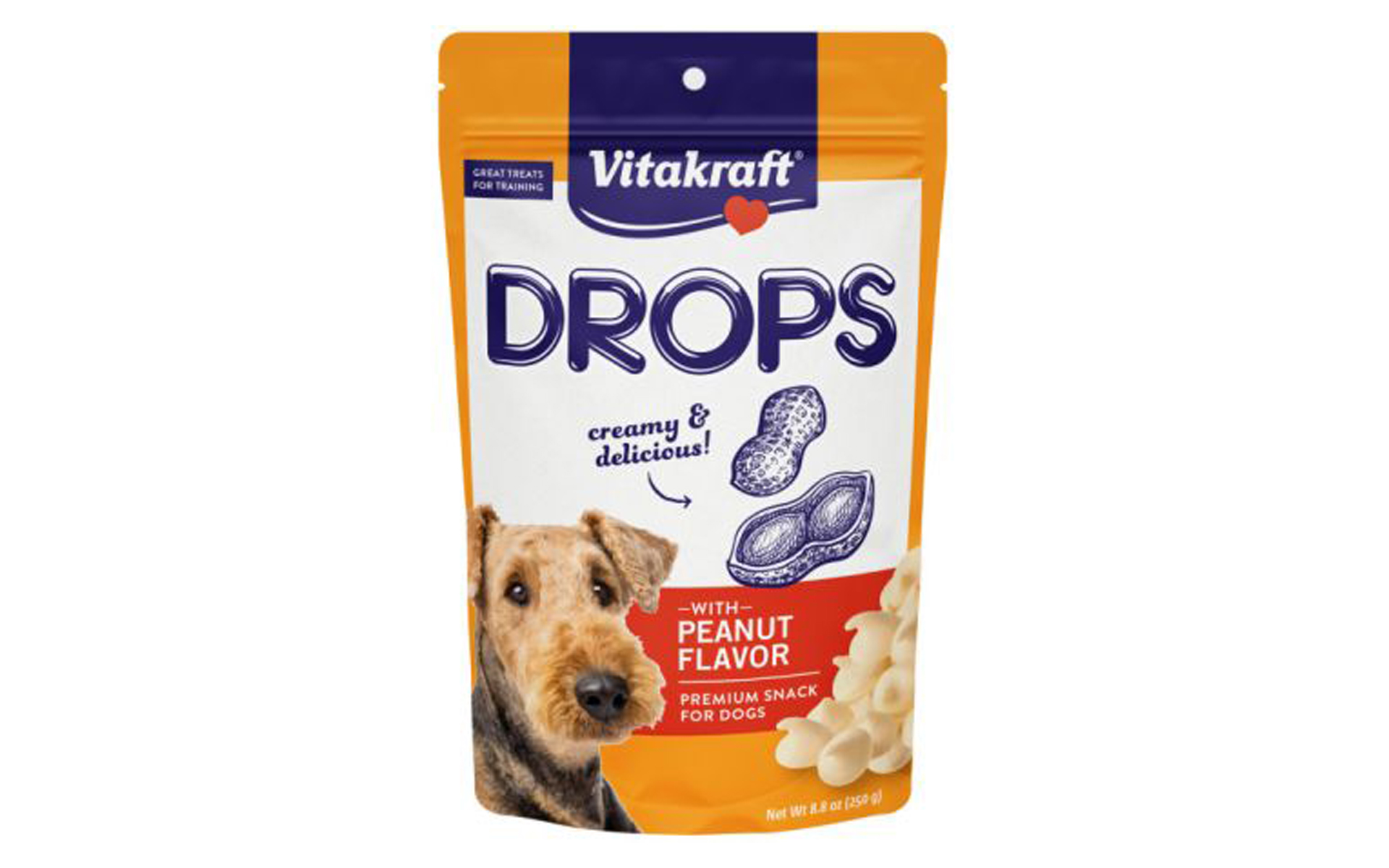 Drops with Peanut Dog Treats