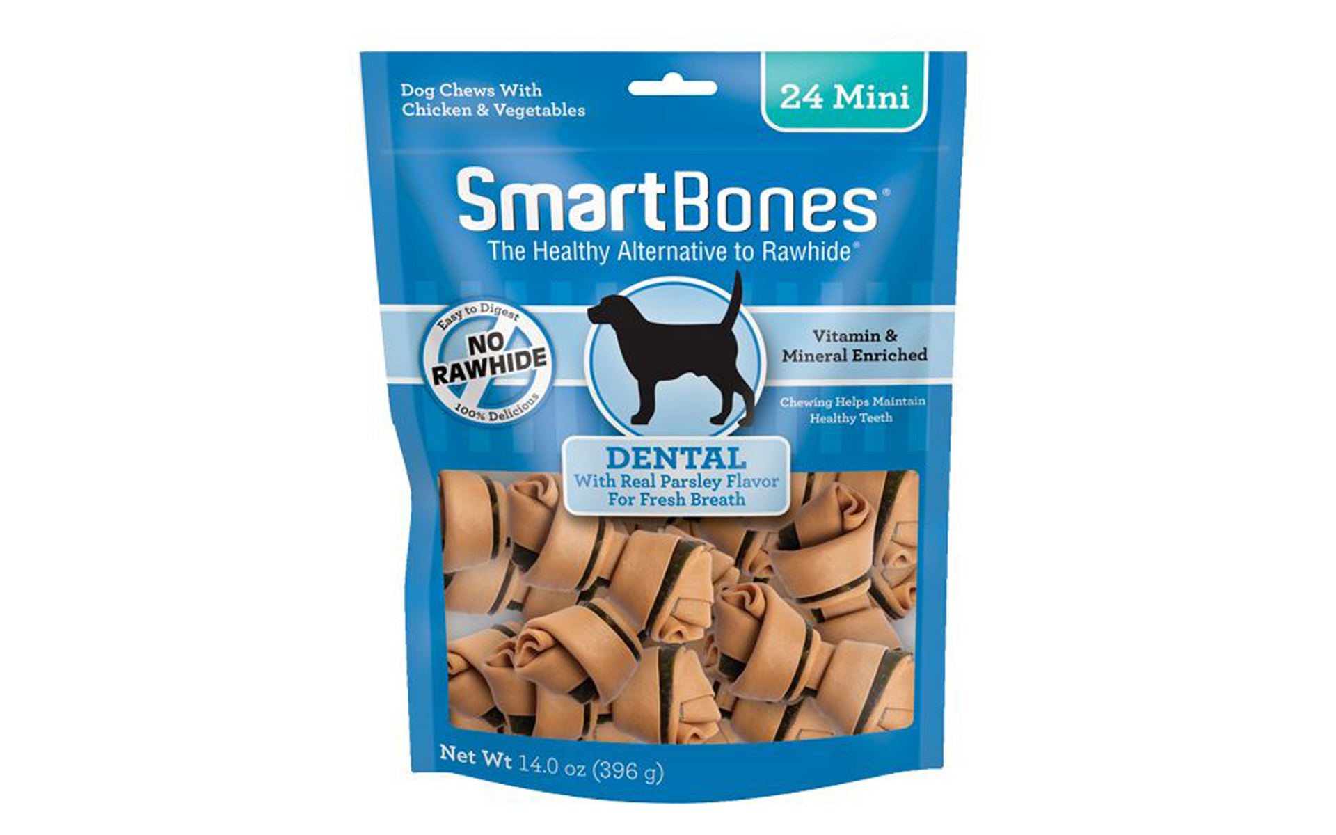 Dental Bones - Chicken & Vegetable Dog Chews