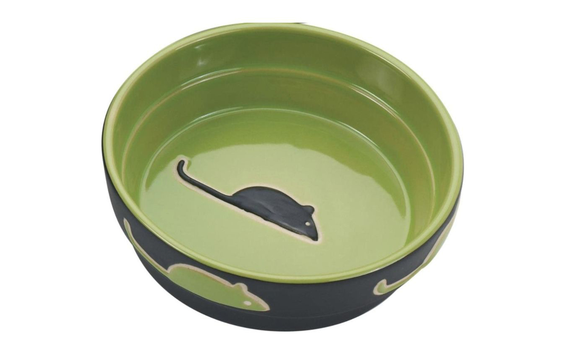 Fresco Cat Dish - Green