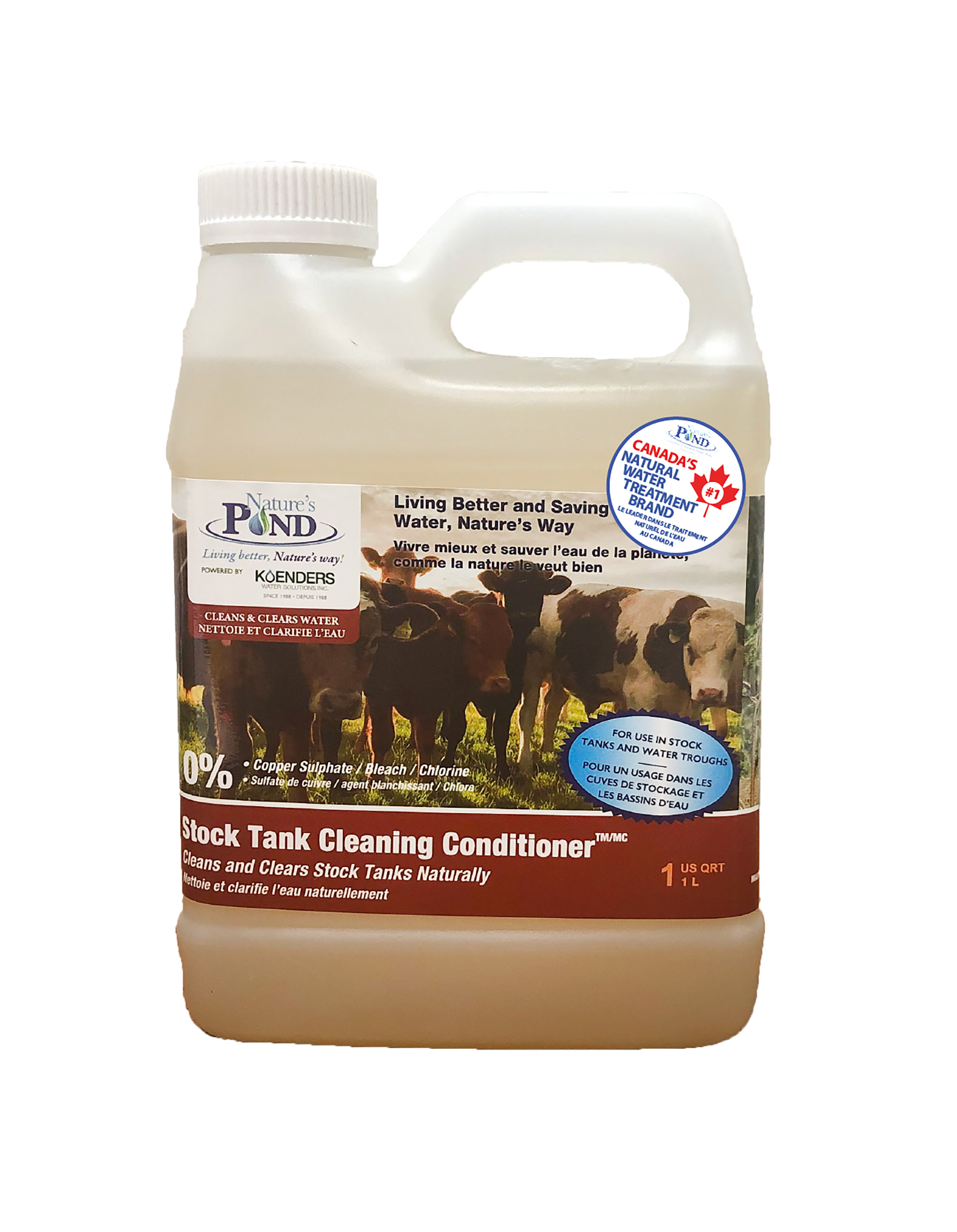 Nature’s Pond Stock Tank Cleaning Conditioner