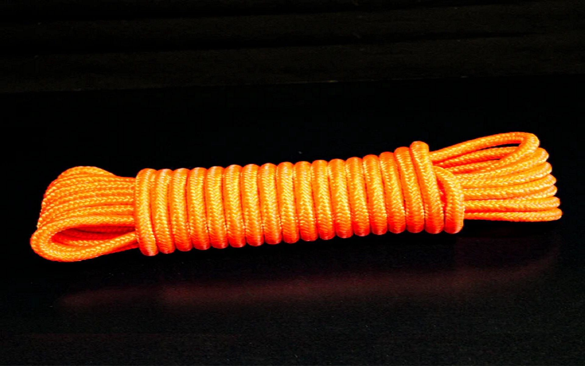 Hi-Viz Orange Polyester Rope