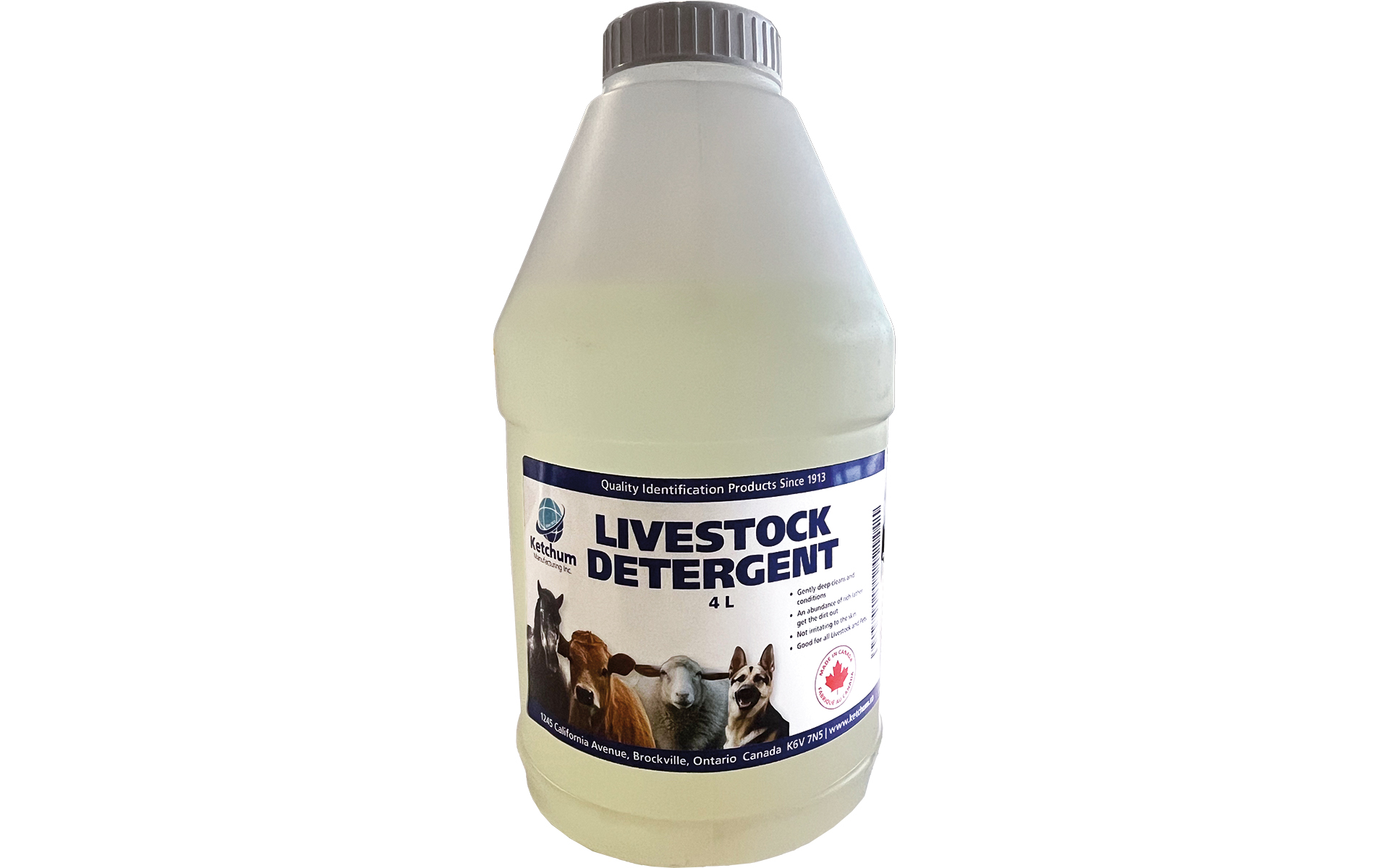 Ketchum Livestock Detergent, 4L