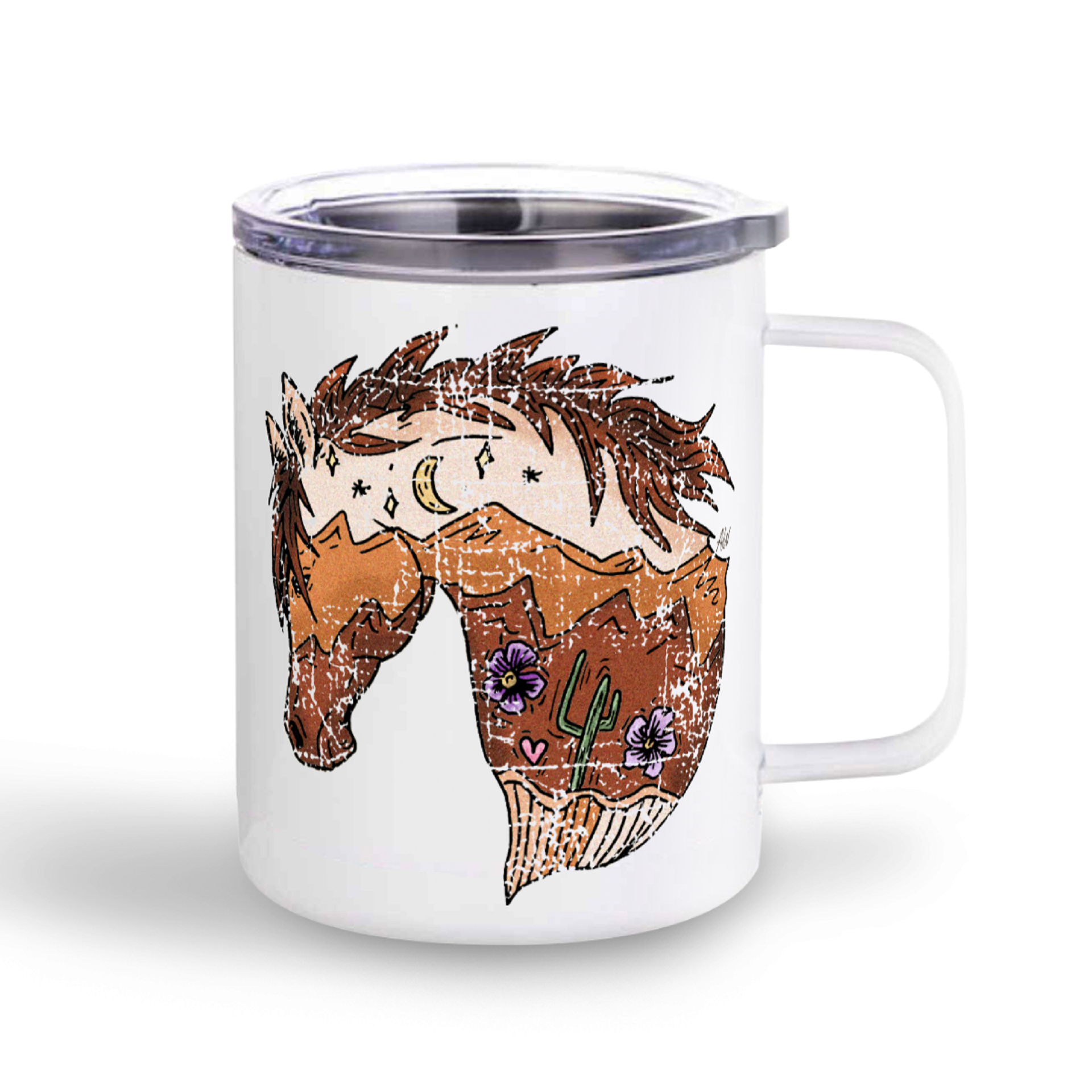 Rustic Pony Stainless Steel Mug