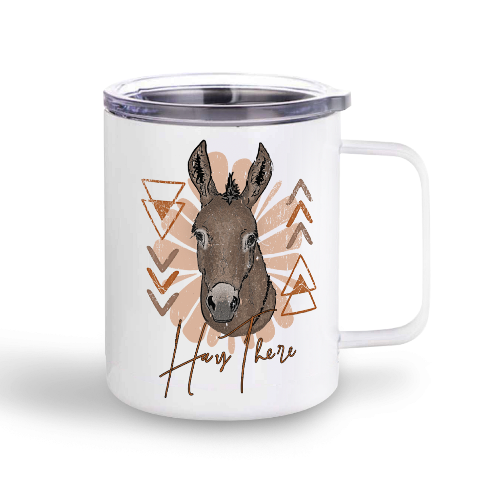Hay There Donkey Stainless Steel Mug
