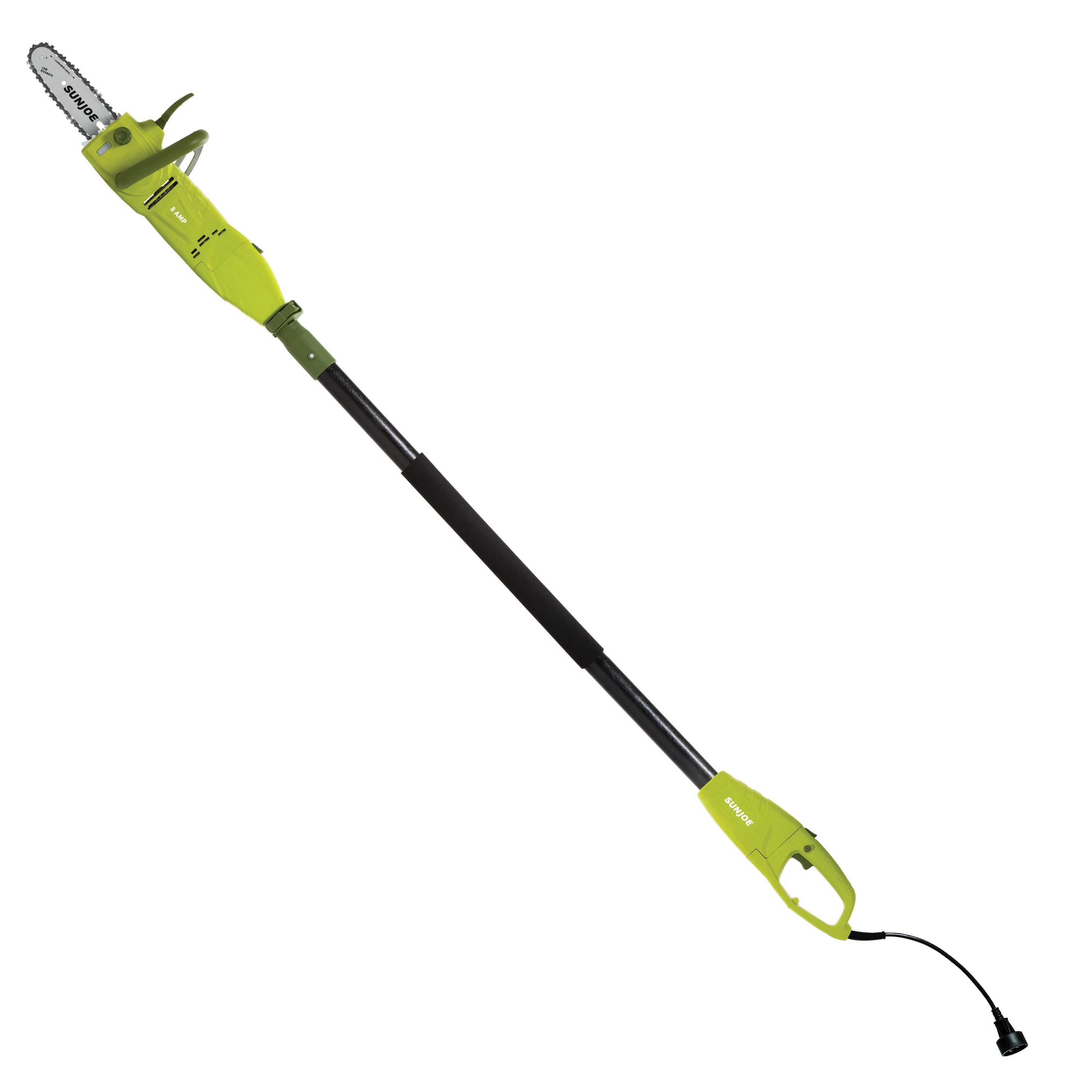 8-in 8-Amp Electric Telescoping Pole Saw + Chain Saw