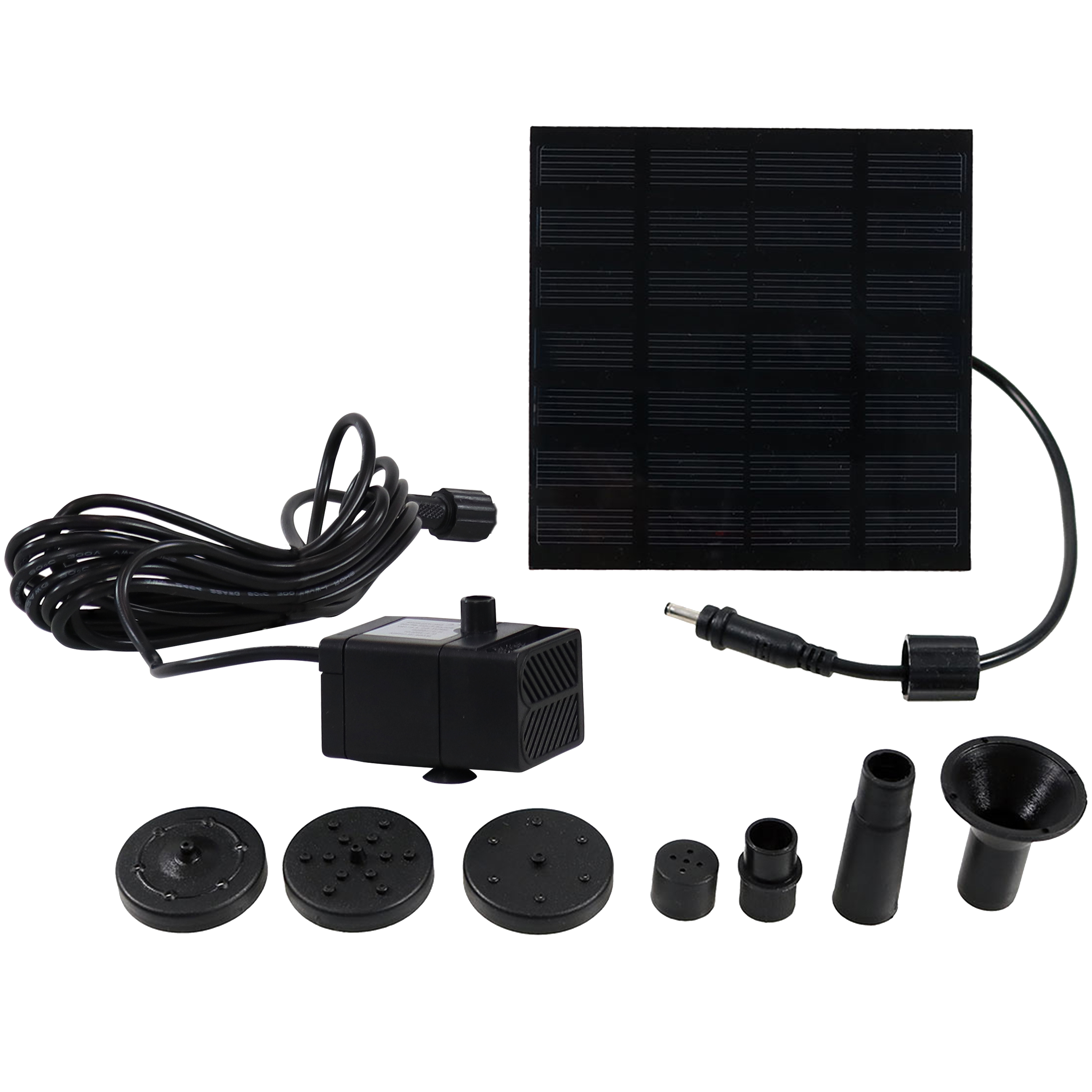 40 GPH Solar Fountain Water Pump Kit - 20 in Lift