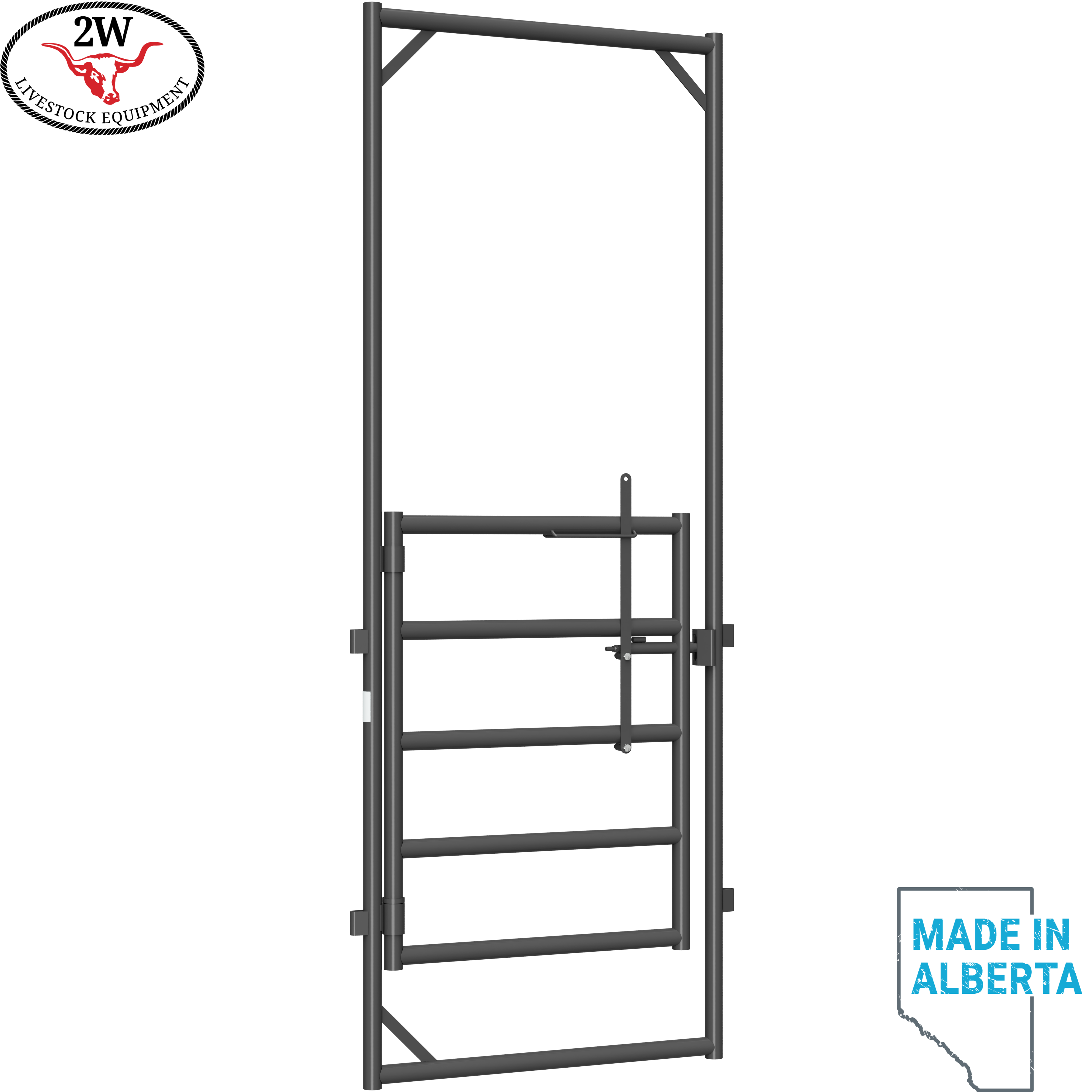 Corral Series Gate In Frame - Dark Grey