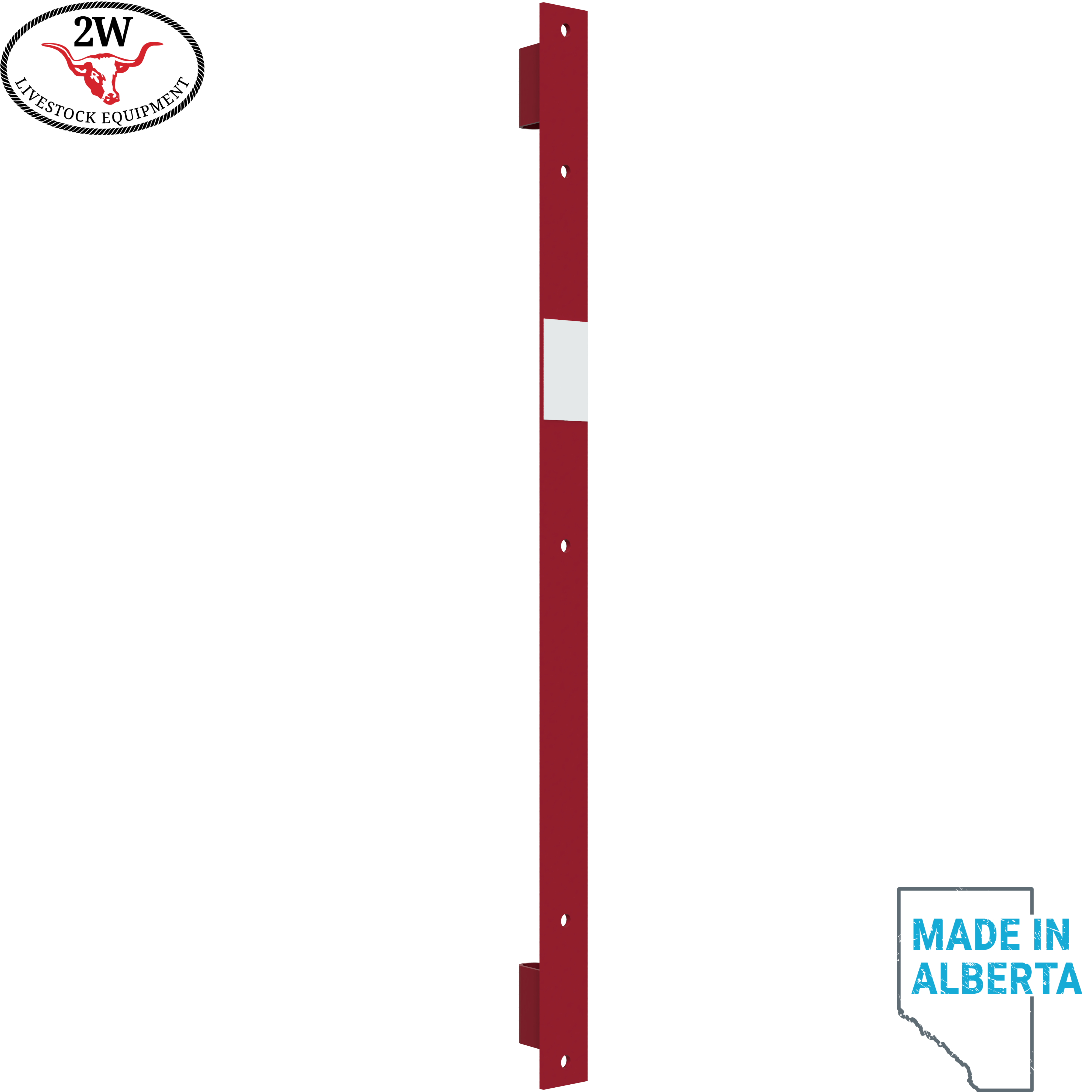 Corral Series Wall Mounting Brackets Female - Red