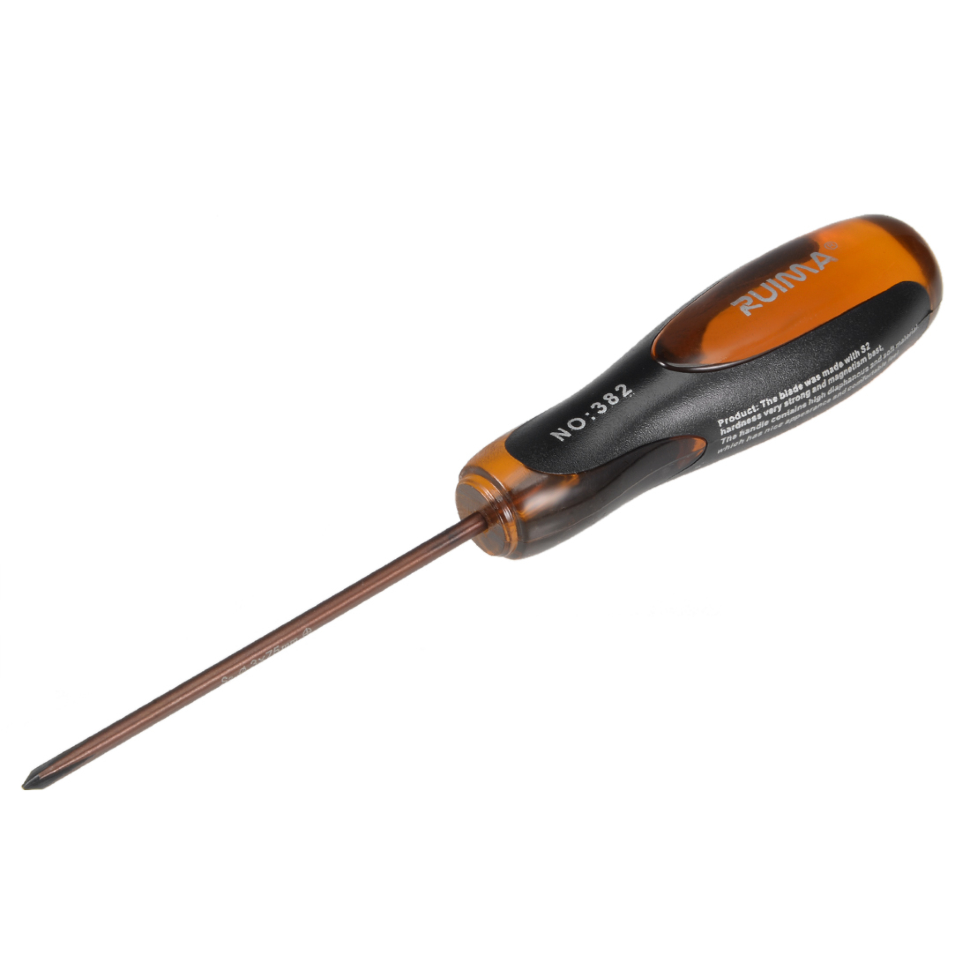 PH0 Phillips Magnetic Screwdriver 3 Inch Round Shaft Grip