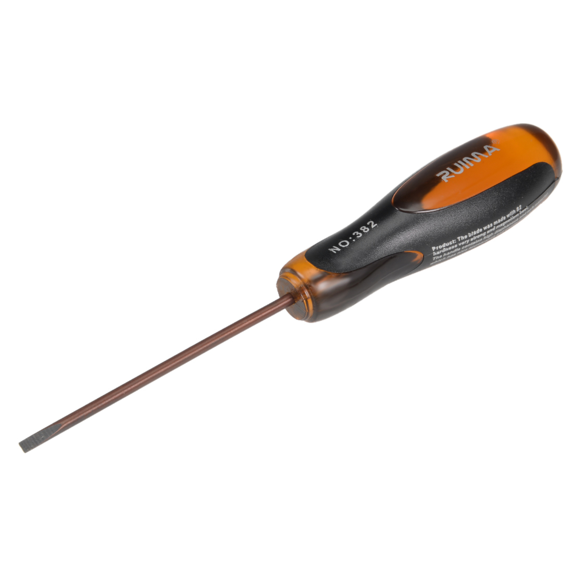 3mm Slotted Magnetic Screwdriver 3 Inch Round Shaft Grip