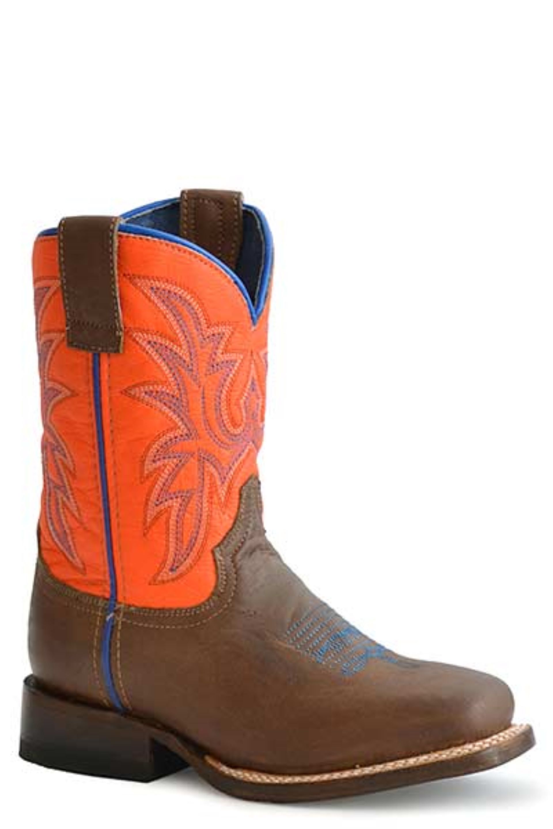 Youth Leather Cowboy Boot