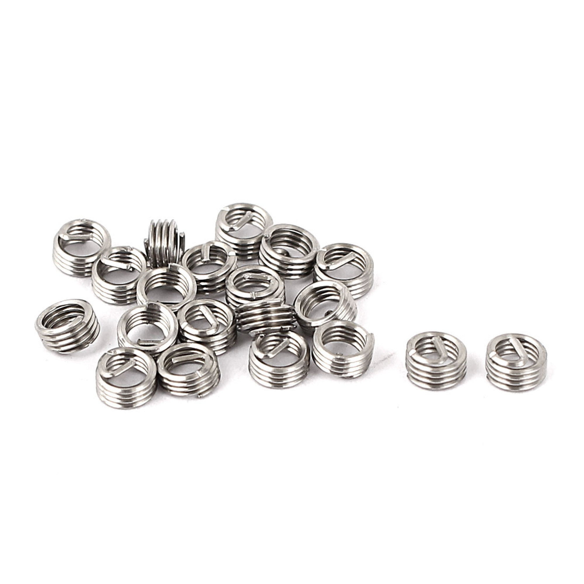 1D Stainless Steel Helicoil Wire Thread Repair Inserts 20pcs