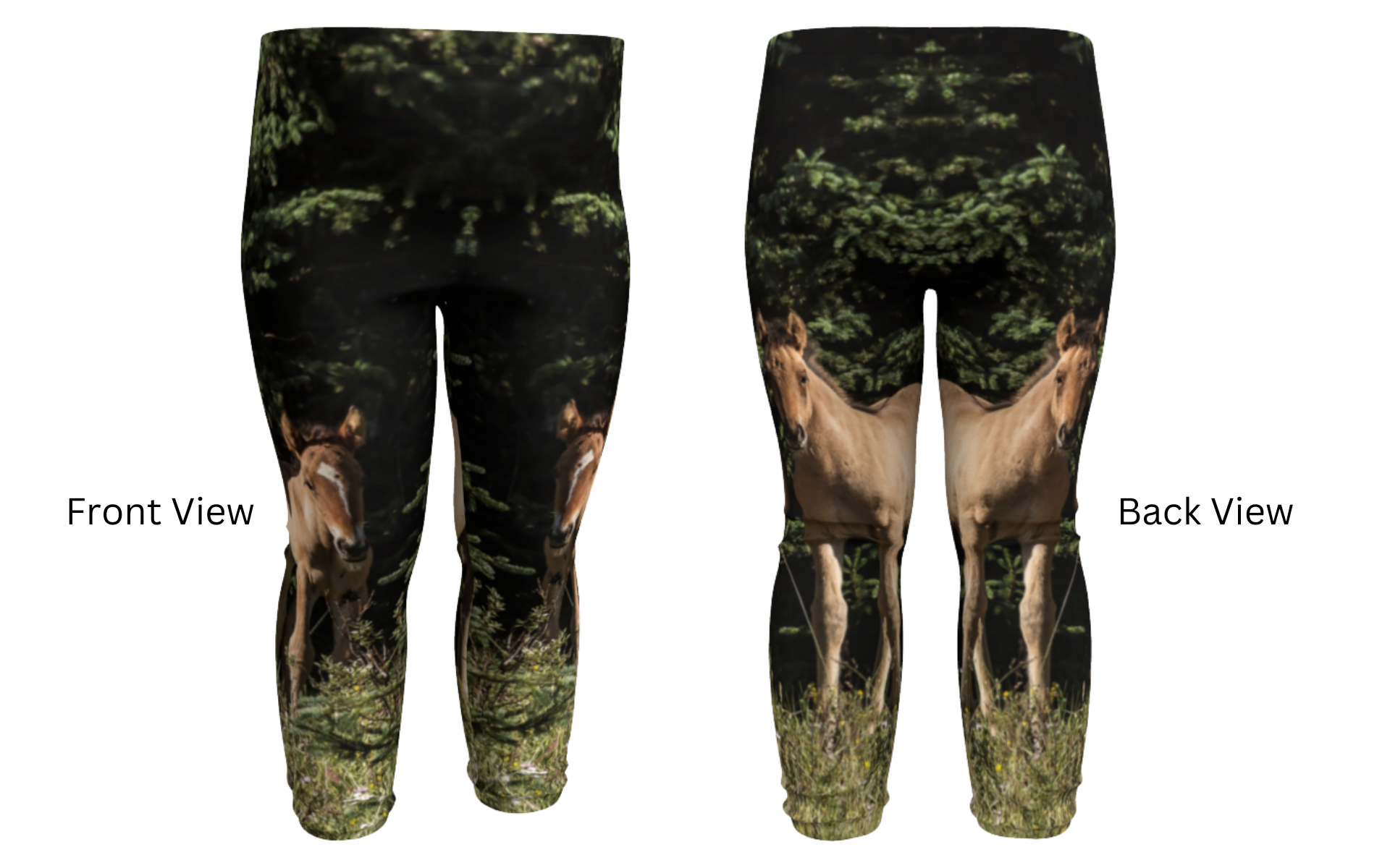 Infant Leggings Wild Horse Foals