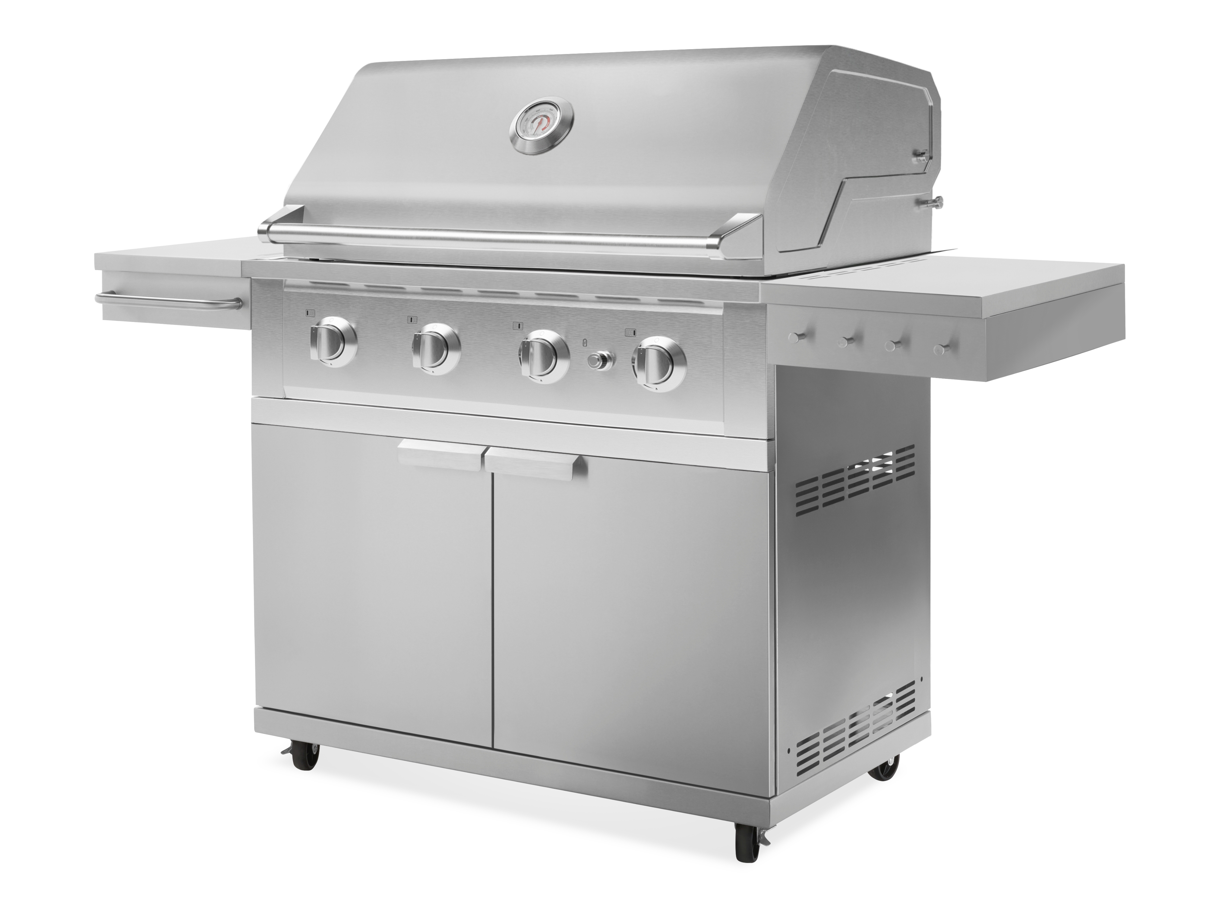 Outdoor Kitchen Grill Cart with Performance Grill