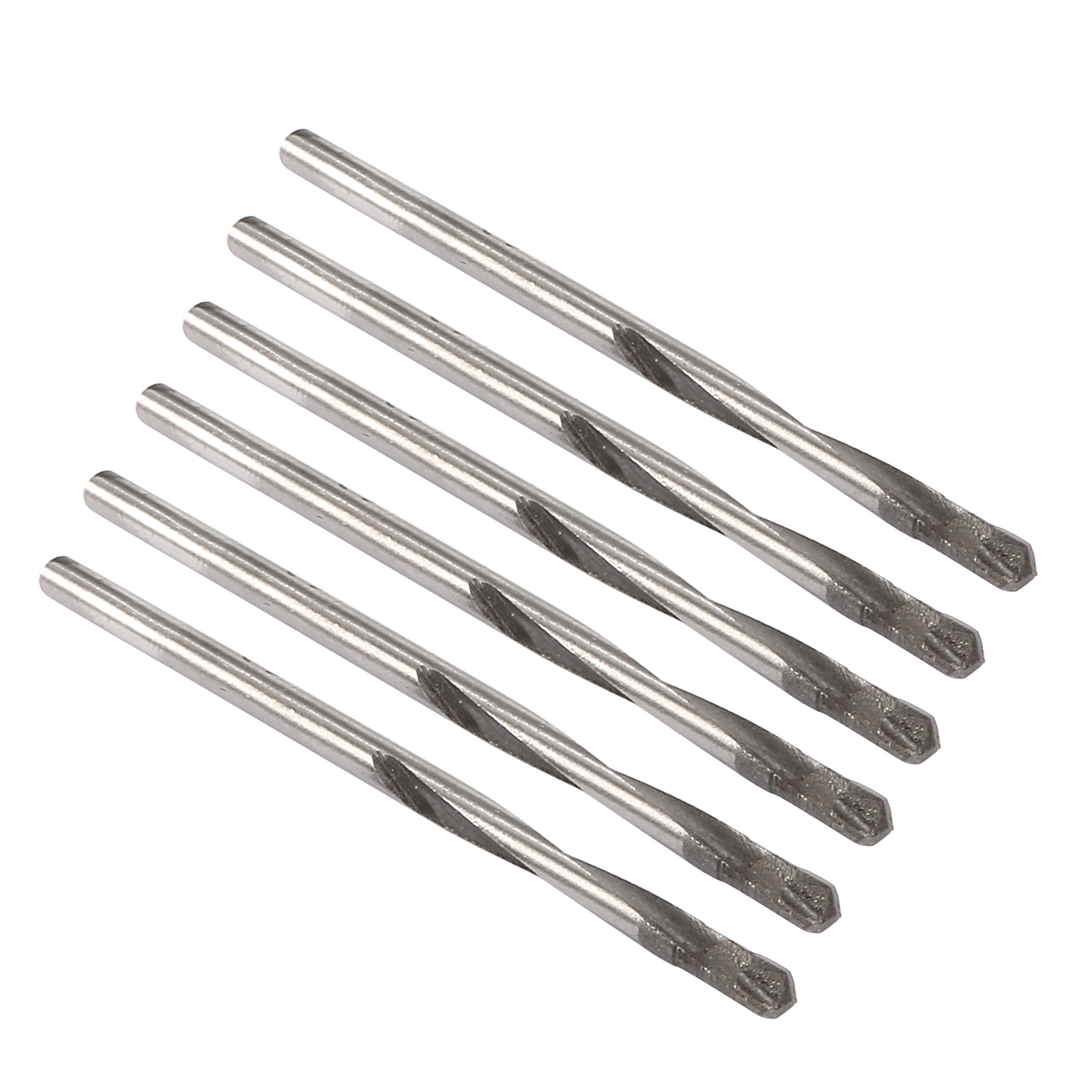 6pc Carbide Twist Drill Bits for Metals 60mm