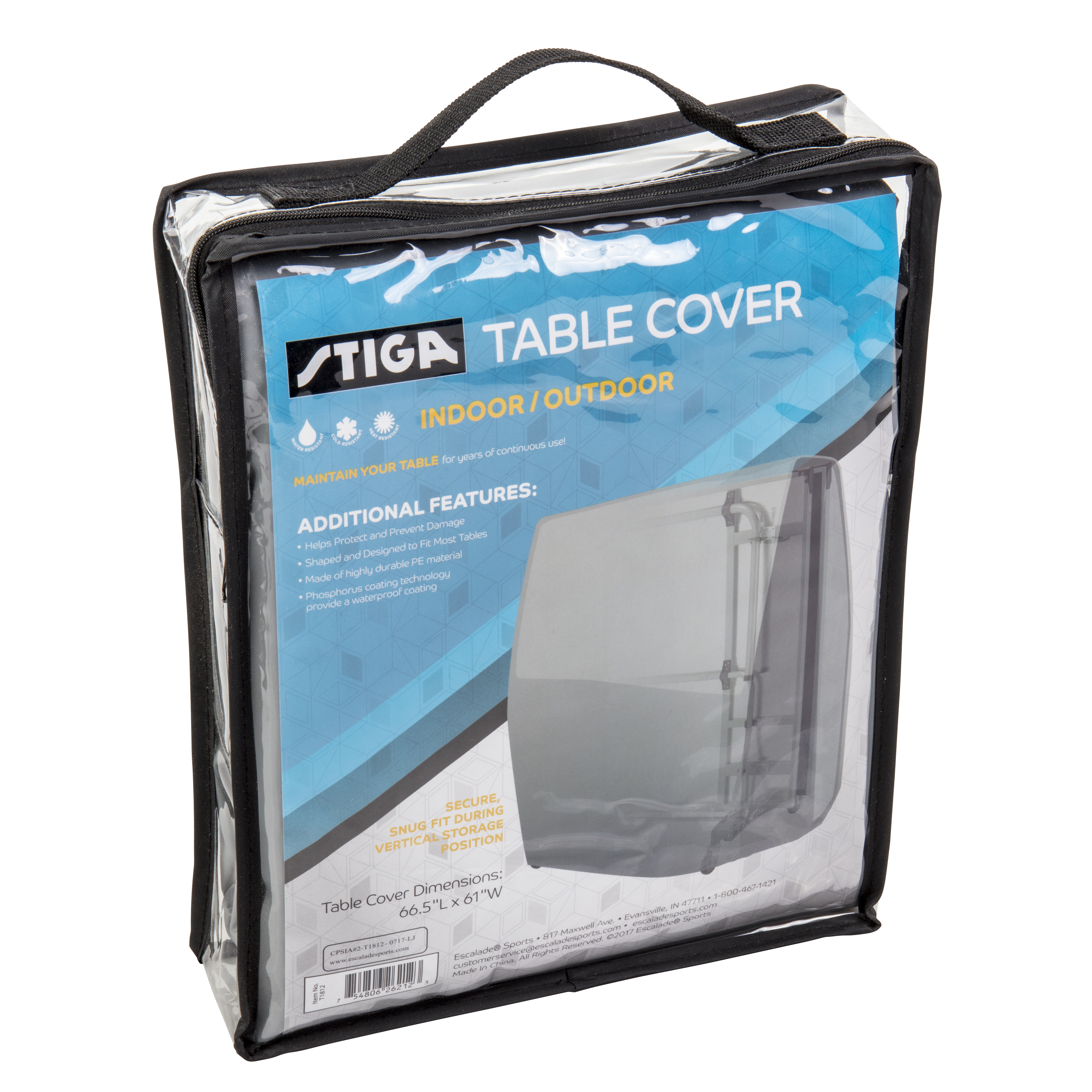 STIGA Premium Indoor/Outdoor Table Tennis Cover