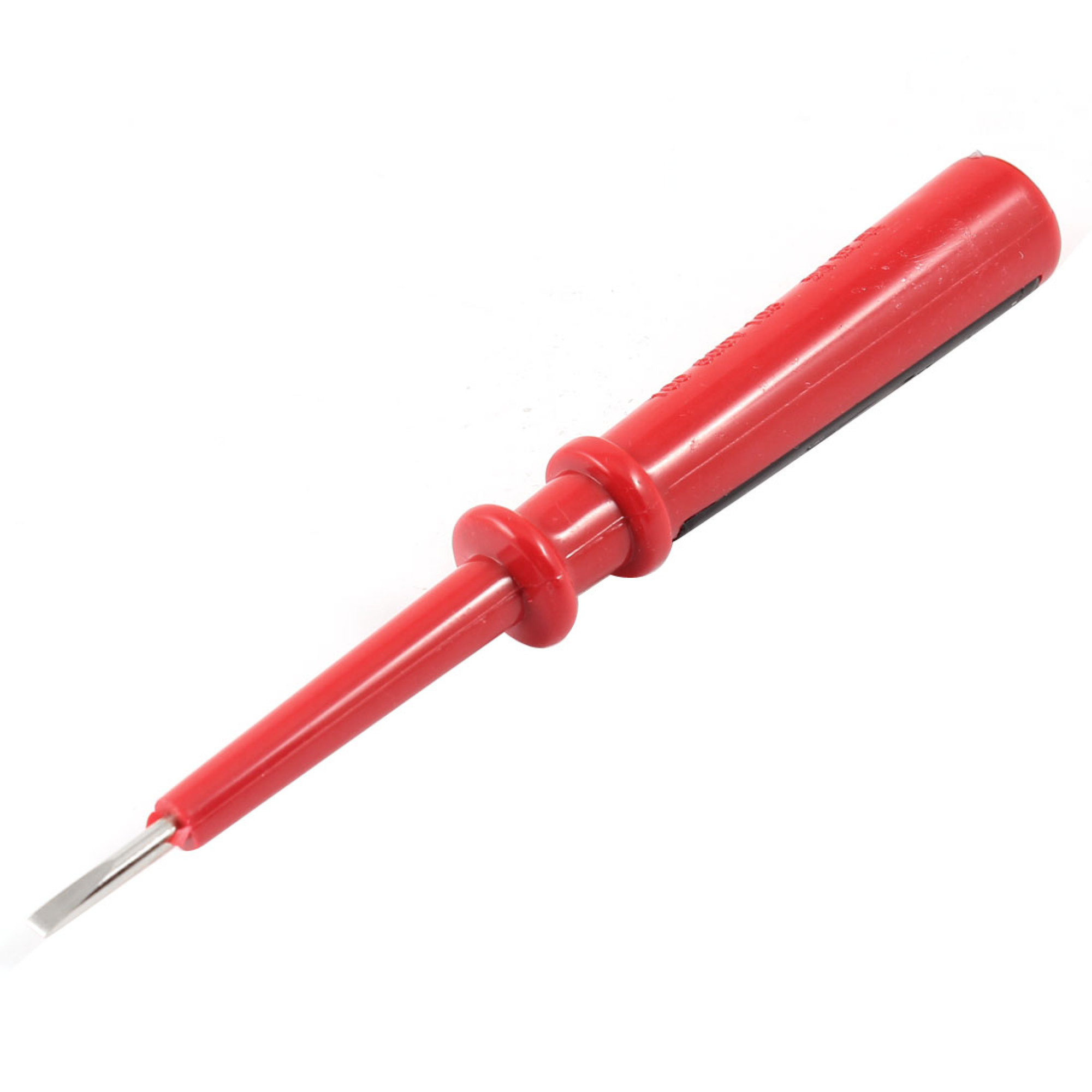AC100-500V 10A Voltage Test Pen 3mm Screwdriver Red Black